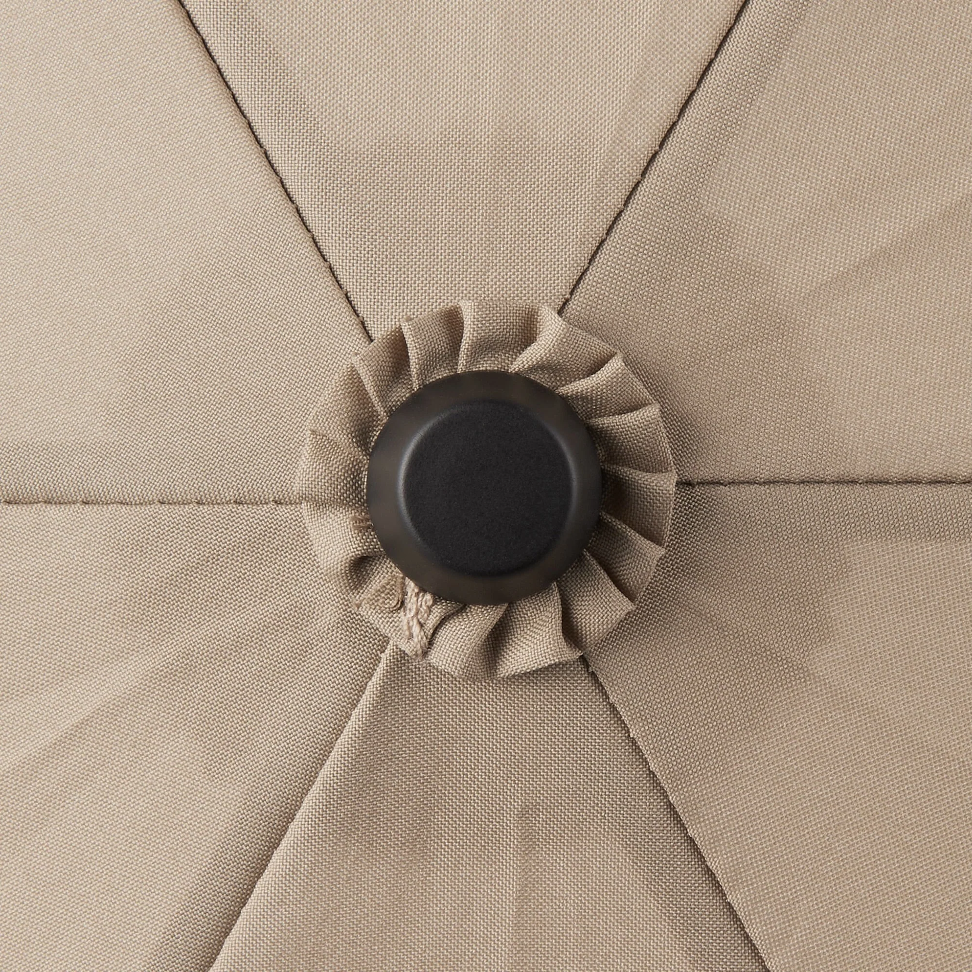 2 Way Foldable Umbrella Beige - Image 6