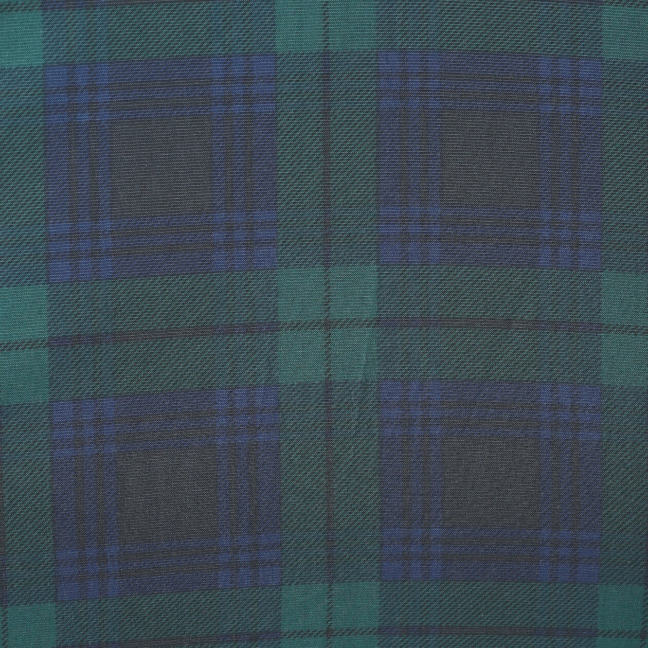 2 Way Foldable Umbrella - Dark Green Check - Image 10