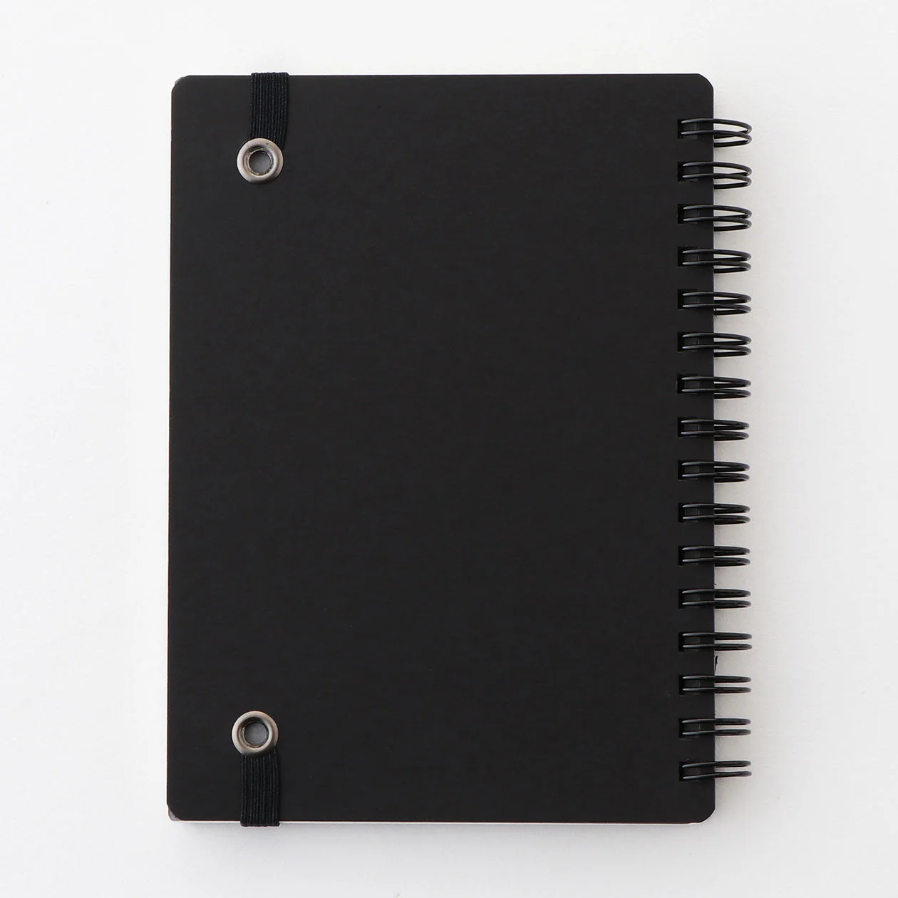 A6 Double Ring Lined Notebook with Strap - Image 3