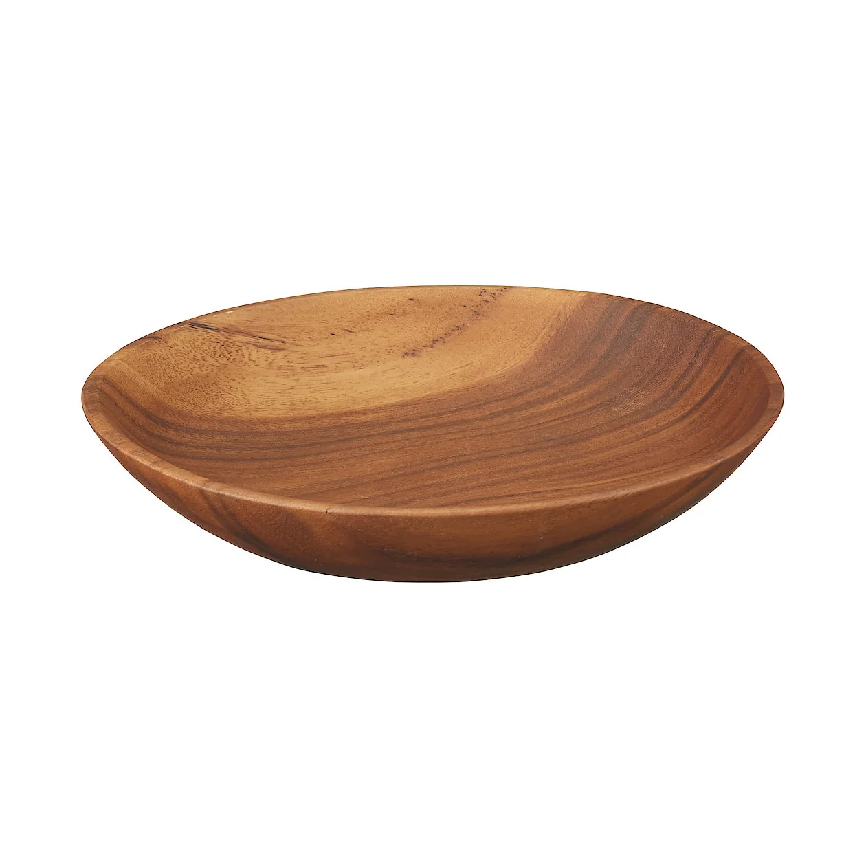 Acacia Deep Plate (Dia. 9.4")