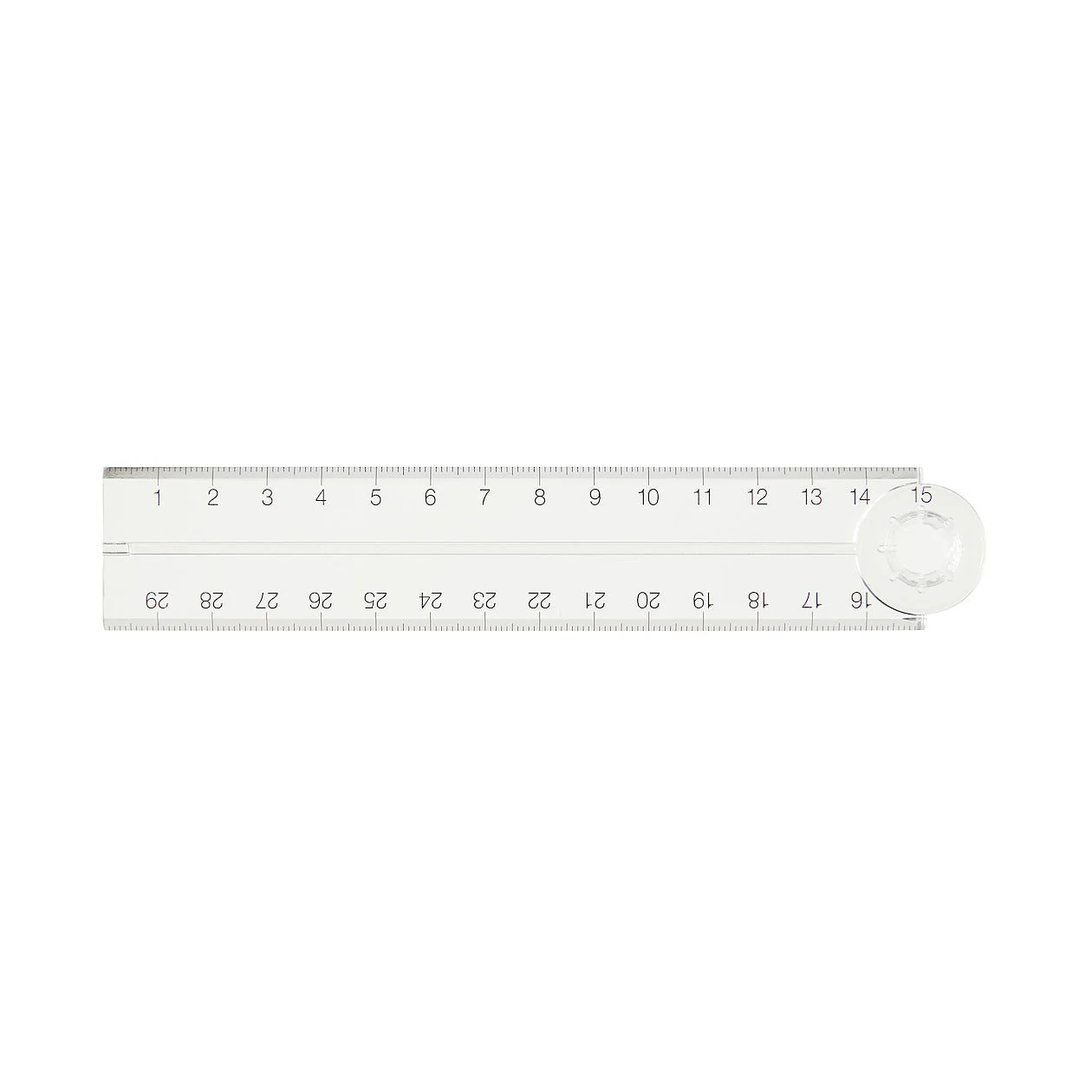 Acrylic Double Ruler