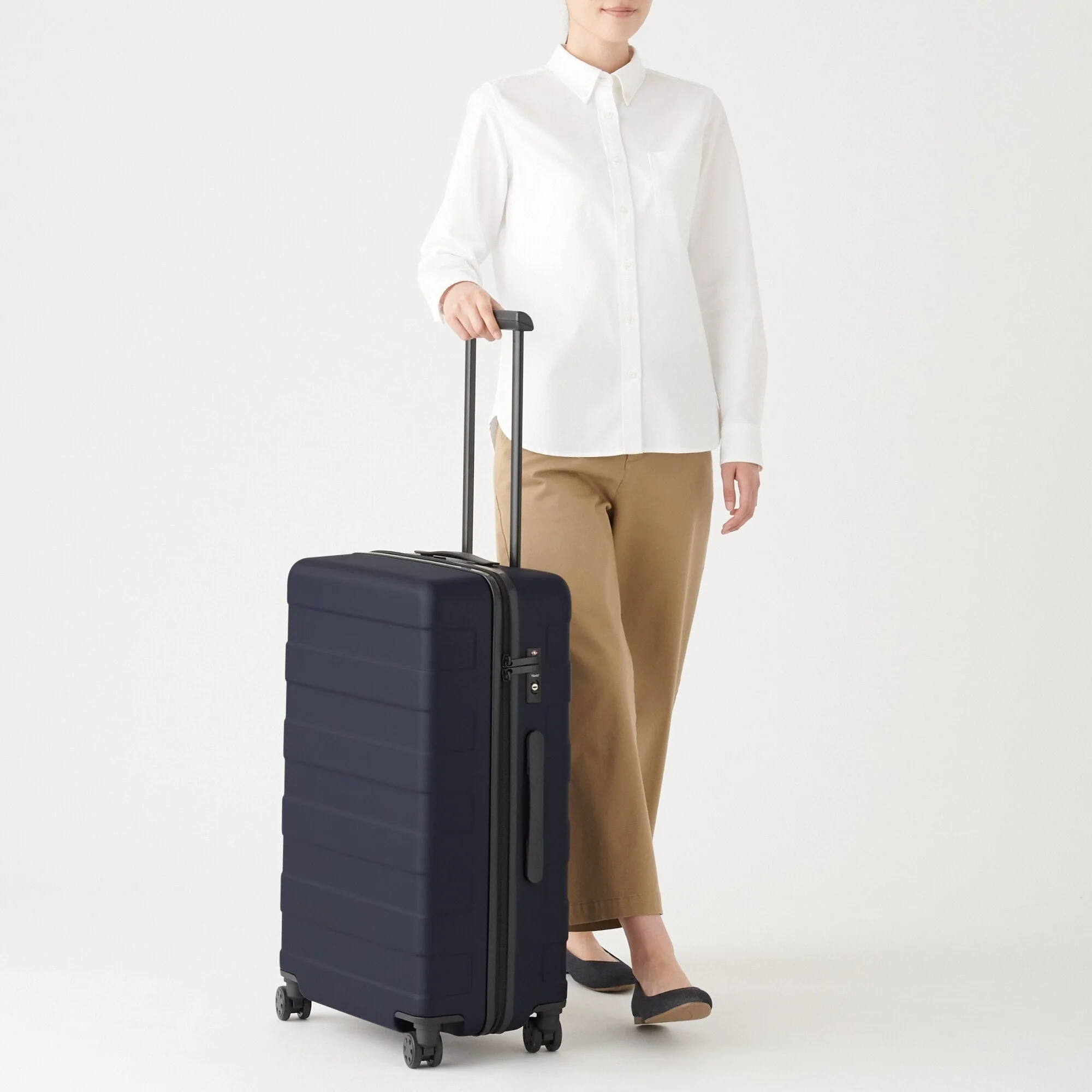 Adjustable Handle Hard Shell Suitcase 63L | Check-In - Image 2