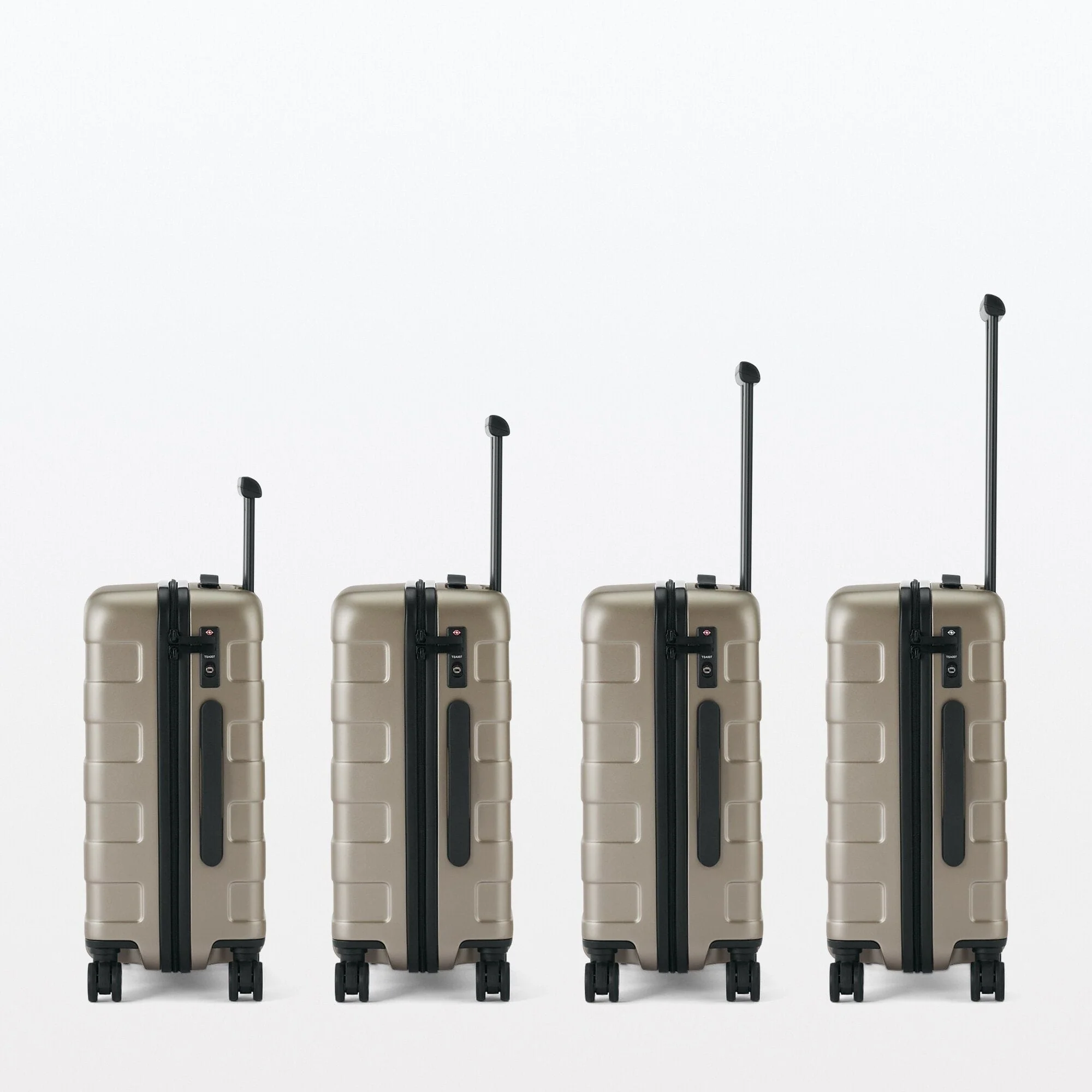 Adjustable Handle Hard Shell Suitcase 36L | Carry-On - Image 54