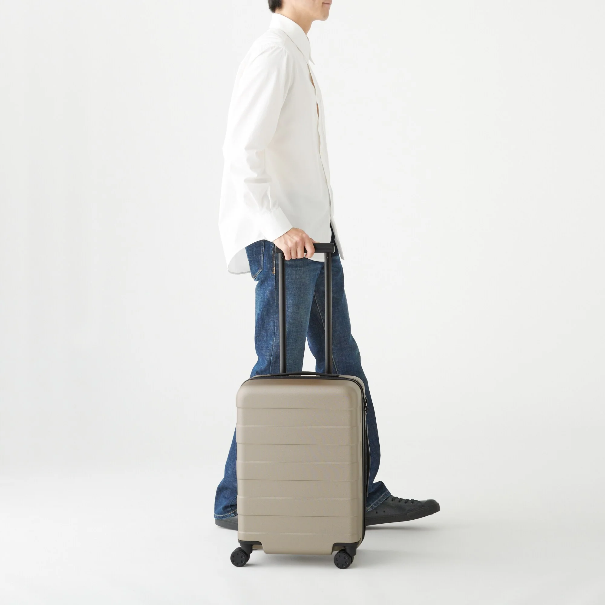 Adjustable Handle Hard Shell Suitcase 36L | Carry-On - Image 27