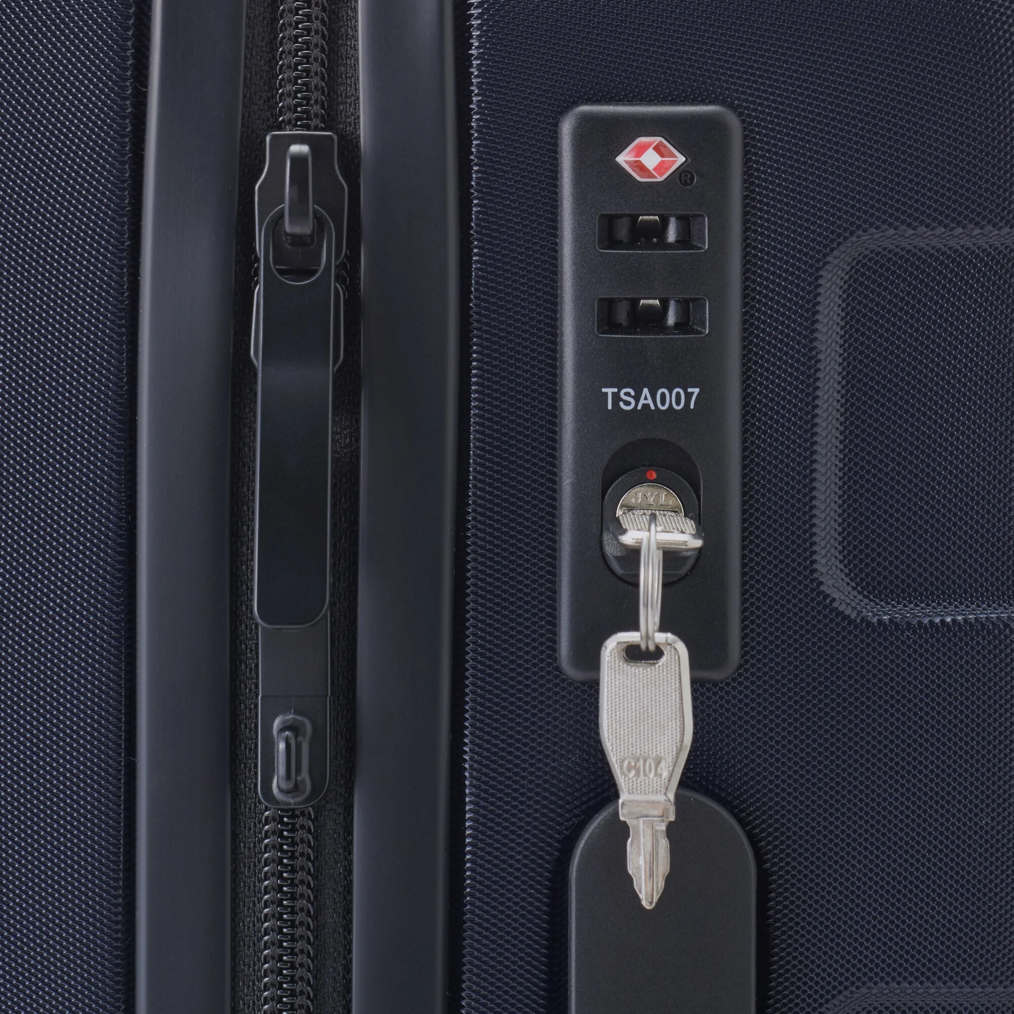 Adjustable Handle Hard Shell Suitcase 36L | Carry-On - Image 50