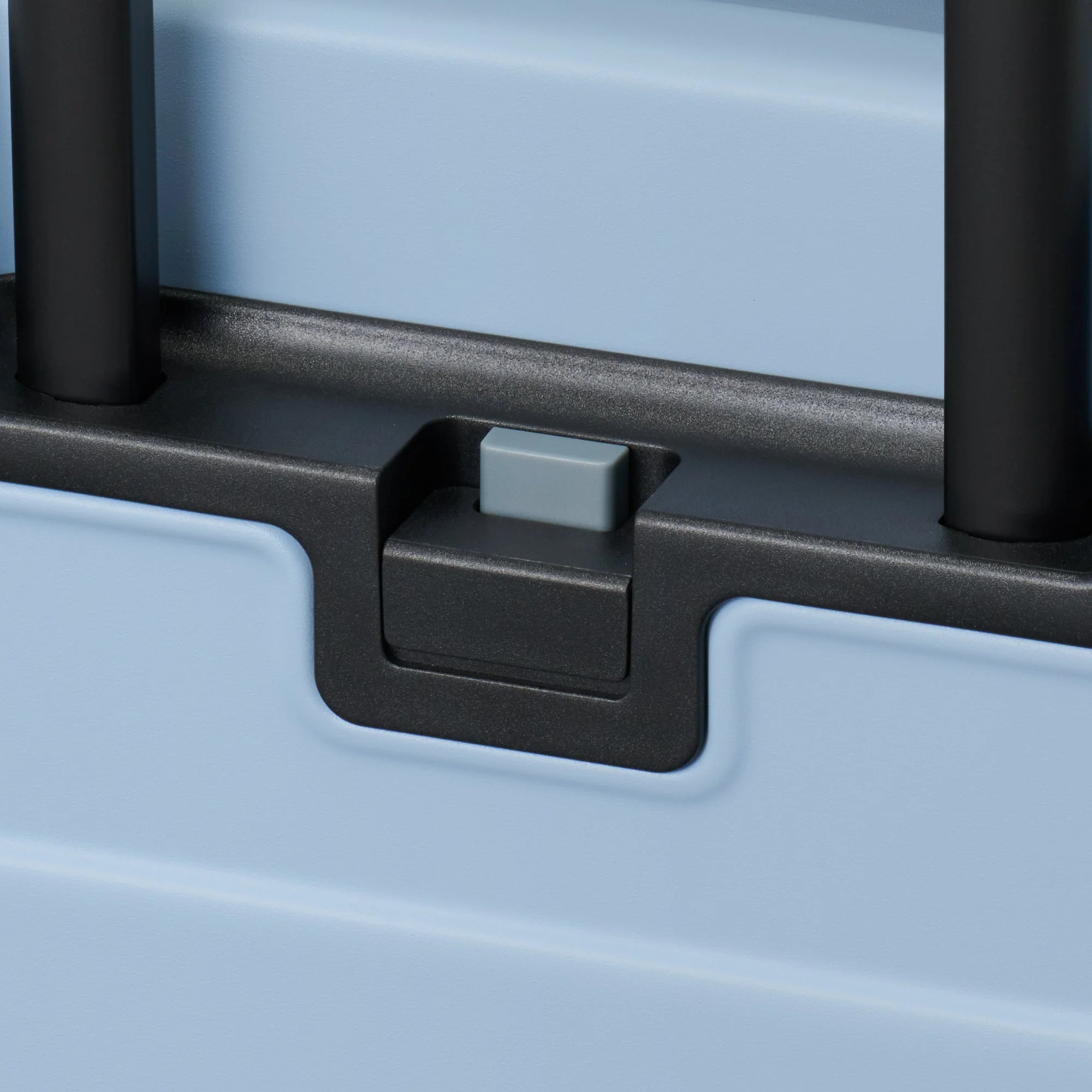 Adjustable Handle Hard Shell Suitcase 36L - Light Blue | Carry-On - Image 14