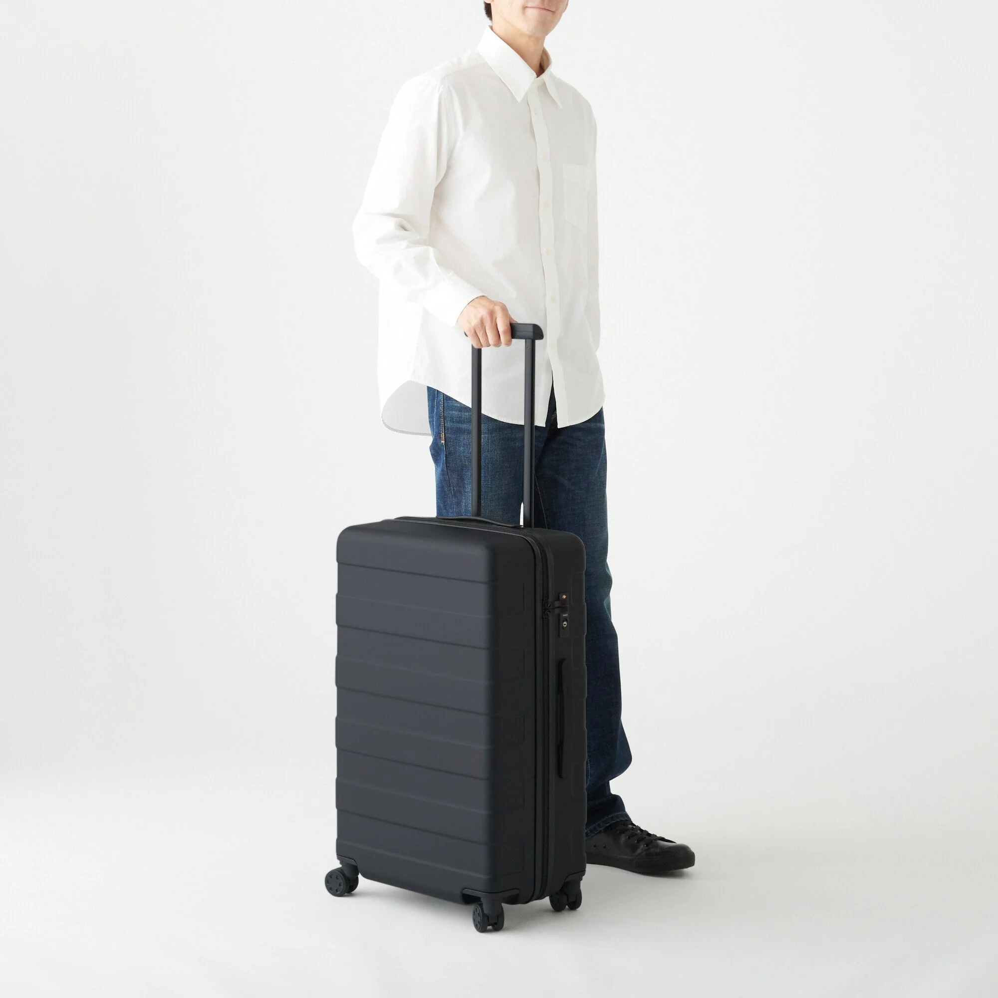 Adjustable Handle Hard Shell Suitcase 63L | Check-In - Image 29