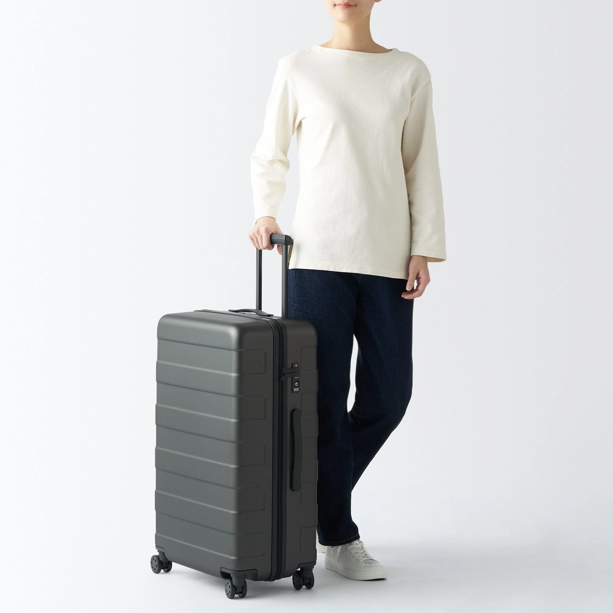 Adjustable Handle Hard Shell Suitcase 75L | Check-In - Image 75