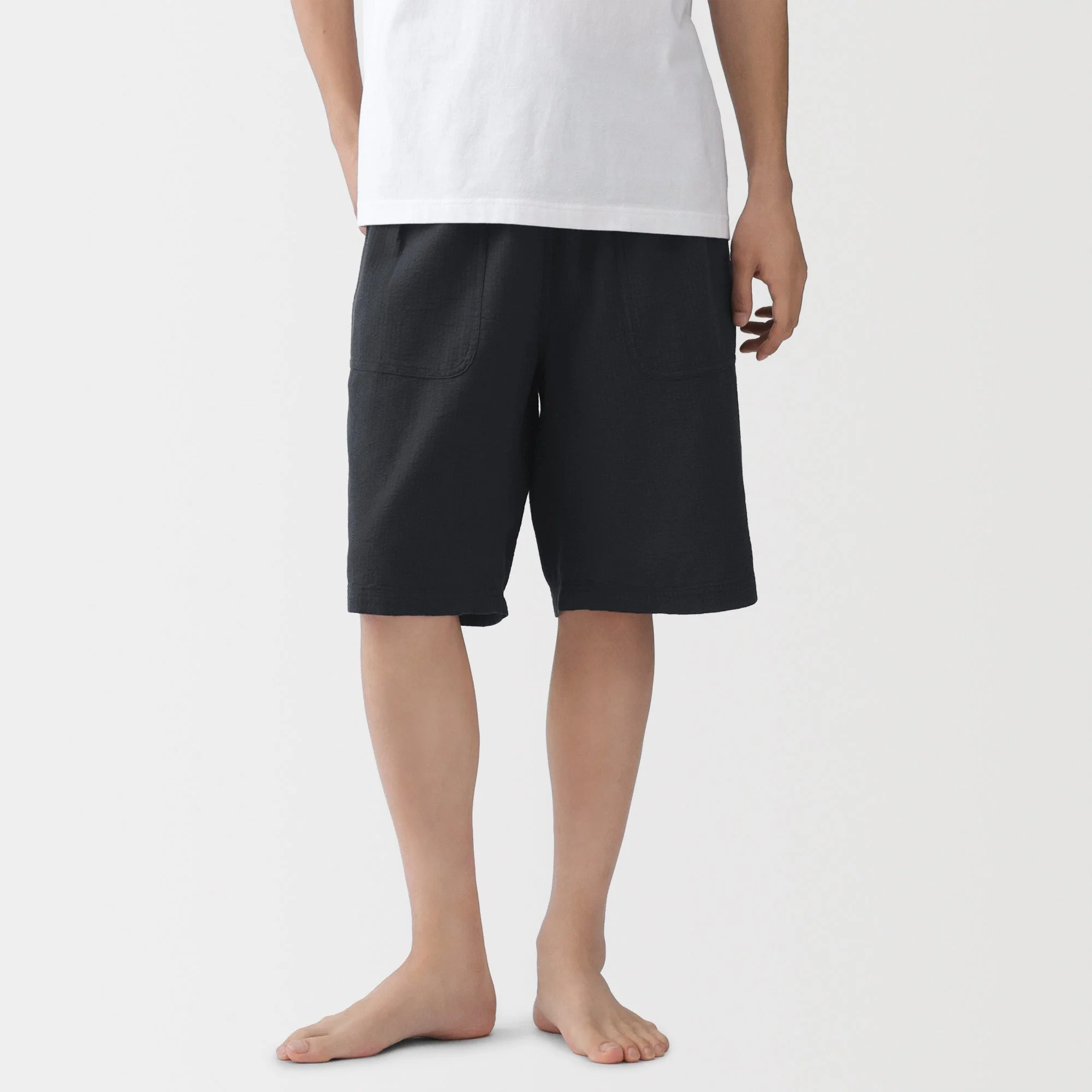 Airy Seersucker Shorts - Image 3