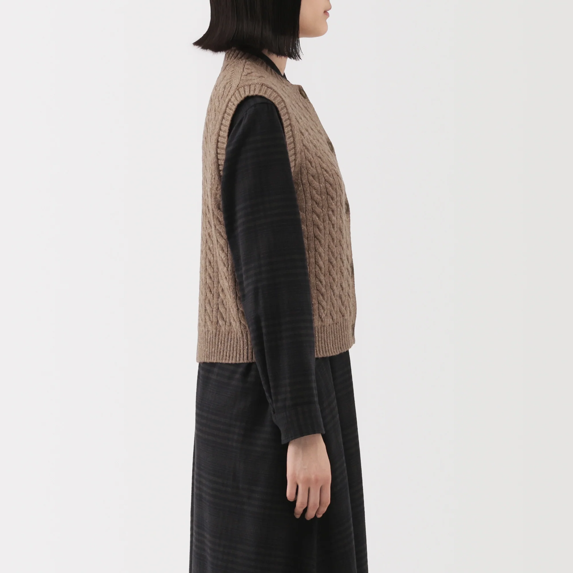 Andes Wool Blend Vest - Image 19