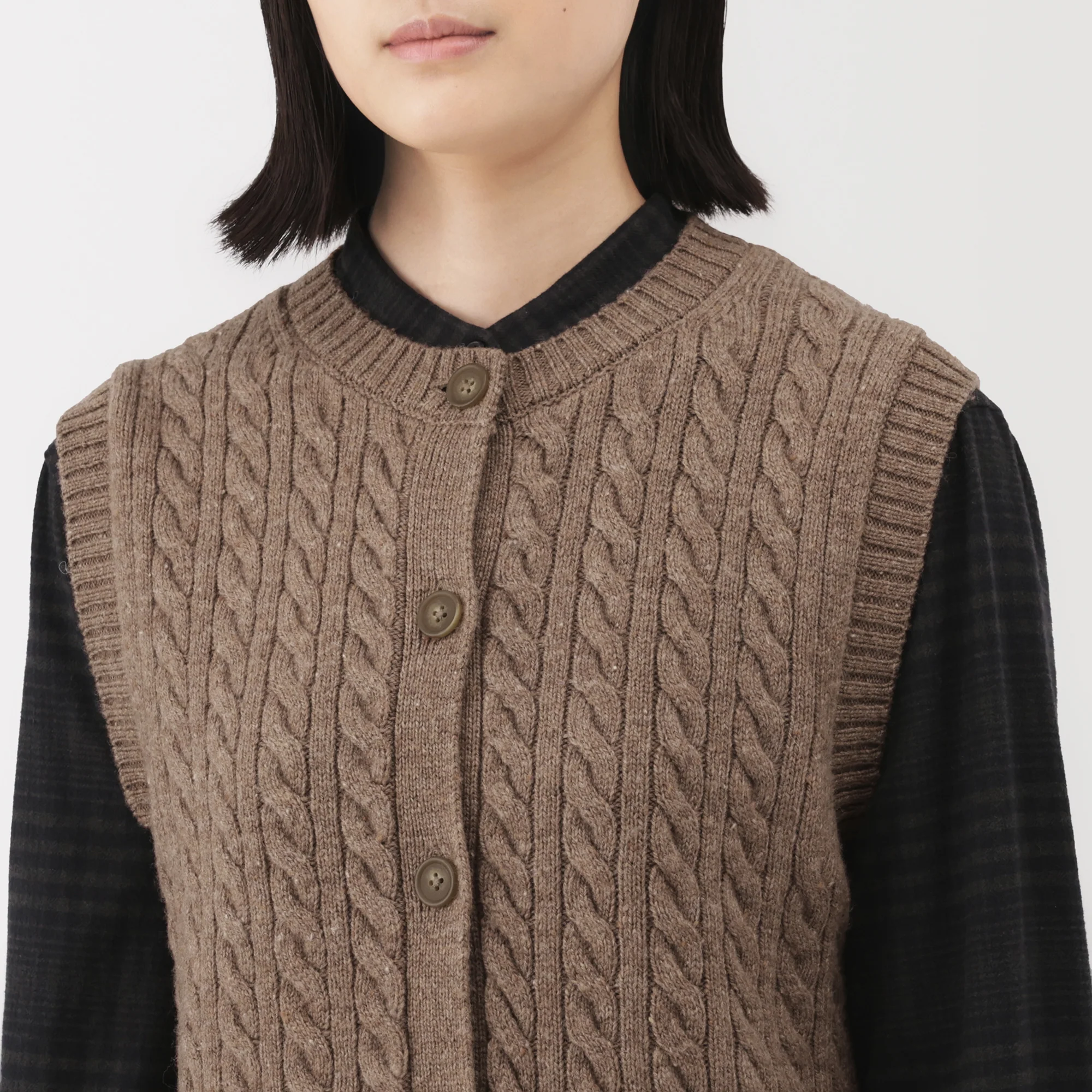 Andes Wool Blend Vest - Image 21