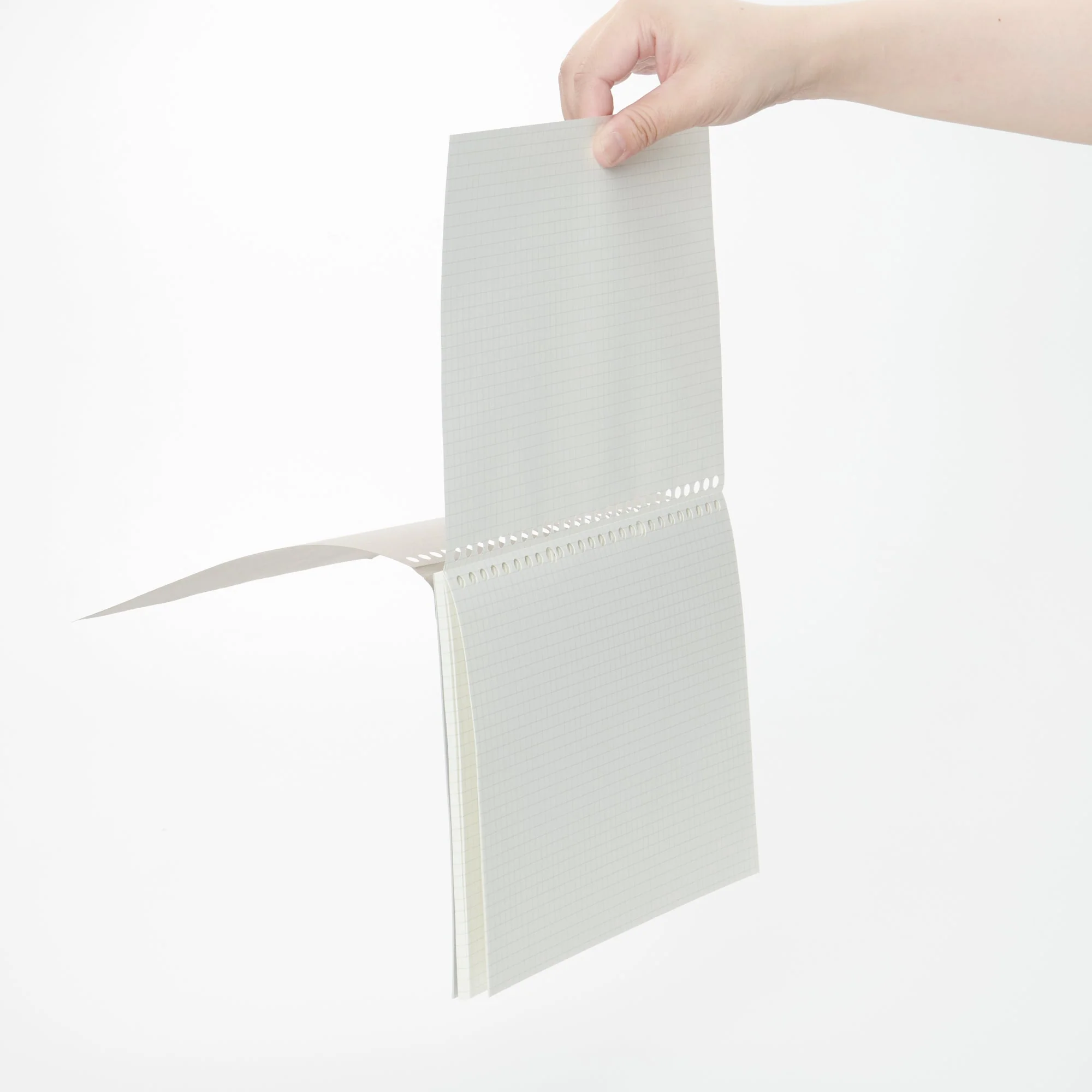 B5 Loose Leaf Grid Paper Notebook Type 5mm - Image 7