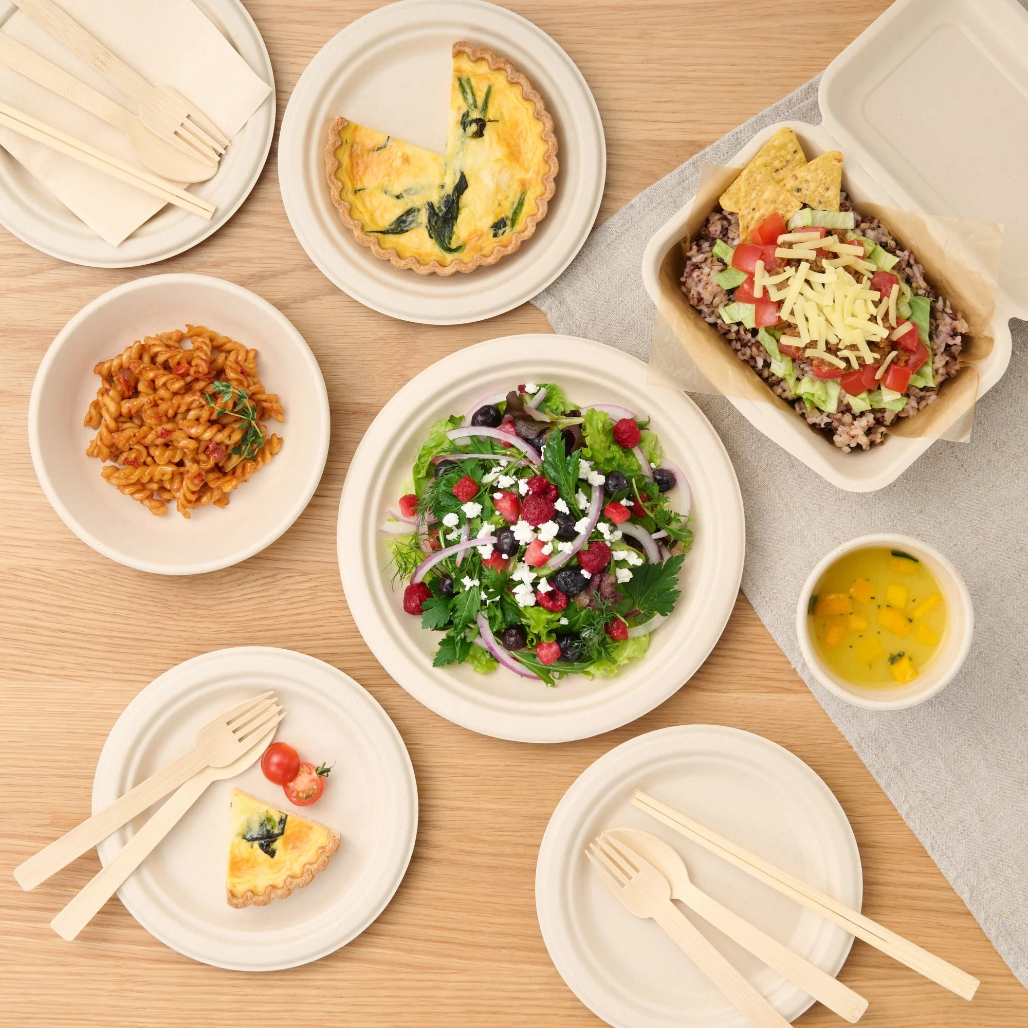 Bamboo Compostable Chopsticks (20 Pairs) - Image 7