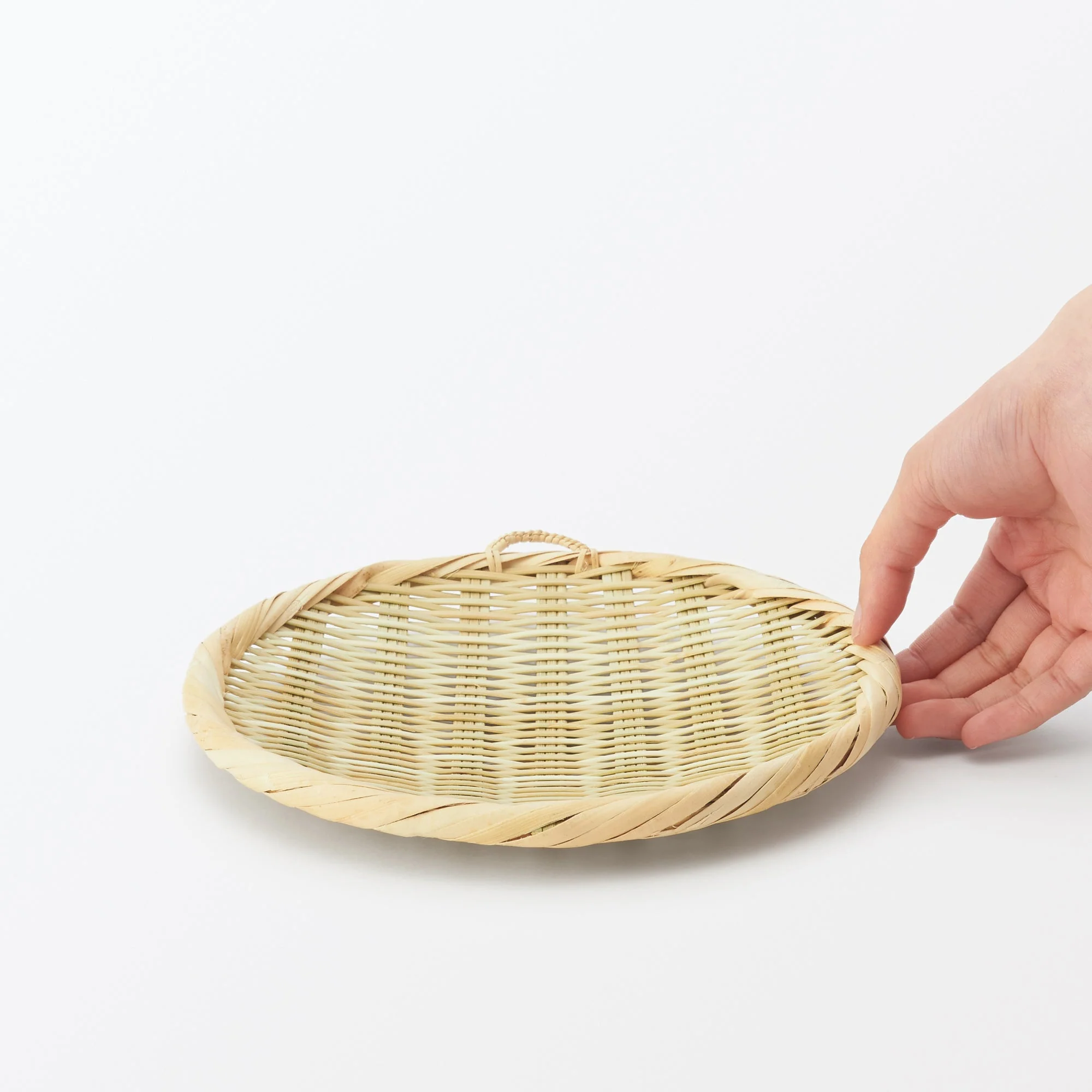 Bamboo Flat Strainer - Small - Image 2