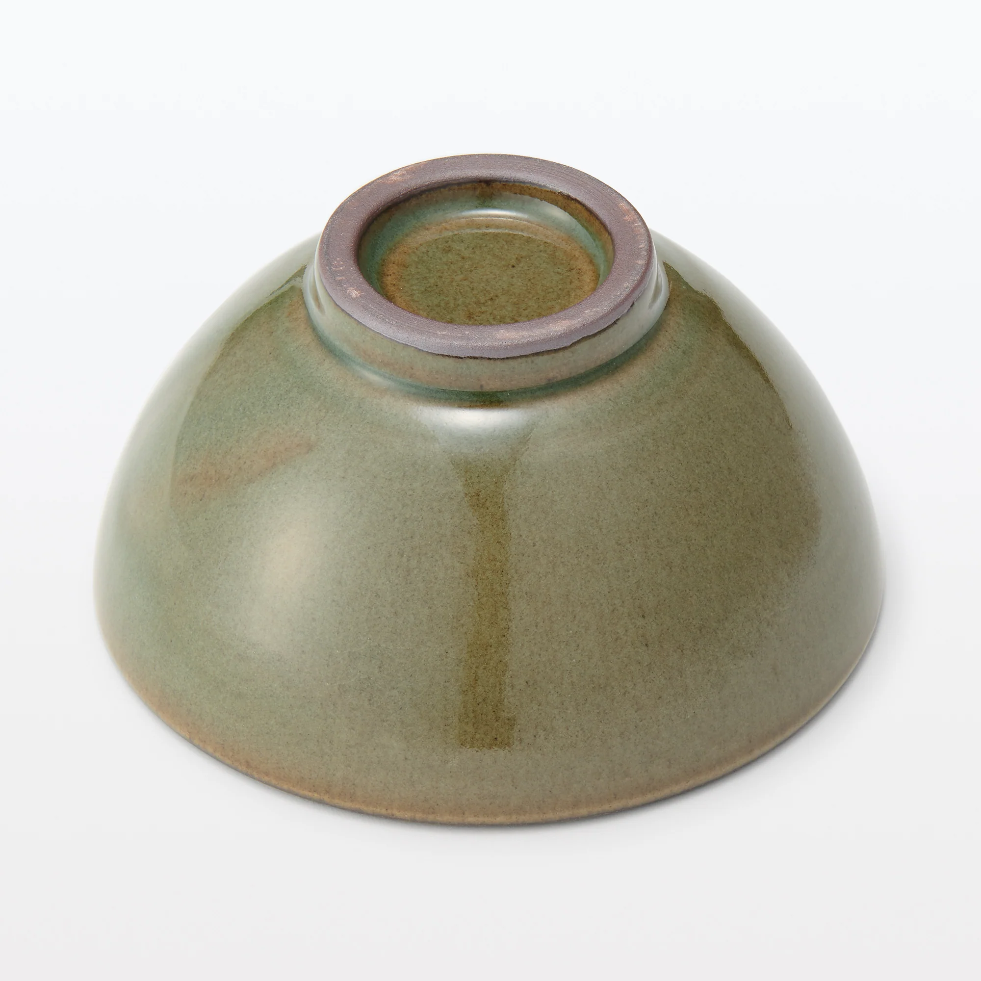 Banko Ware Rice Bowl - Glass Glaze 4.8" - Image 5