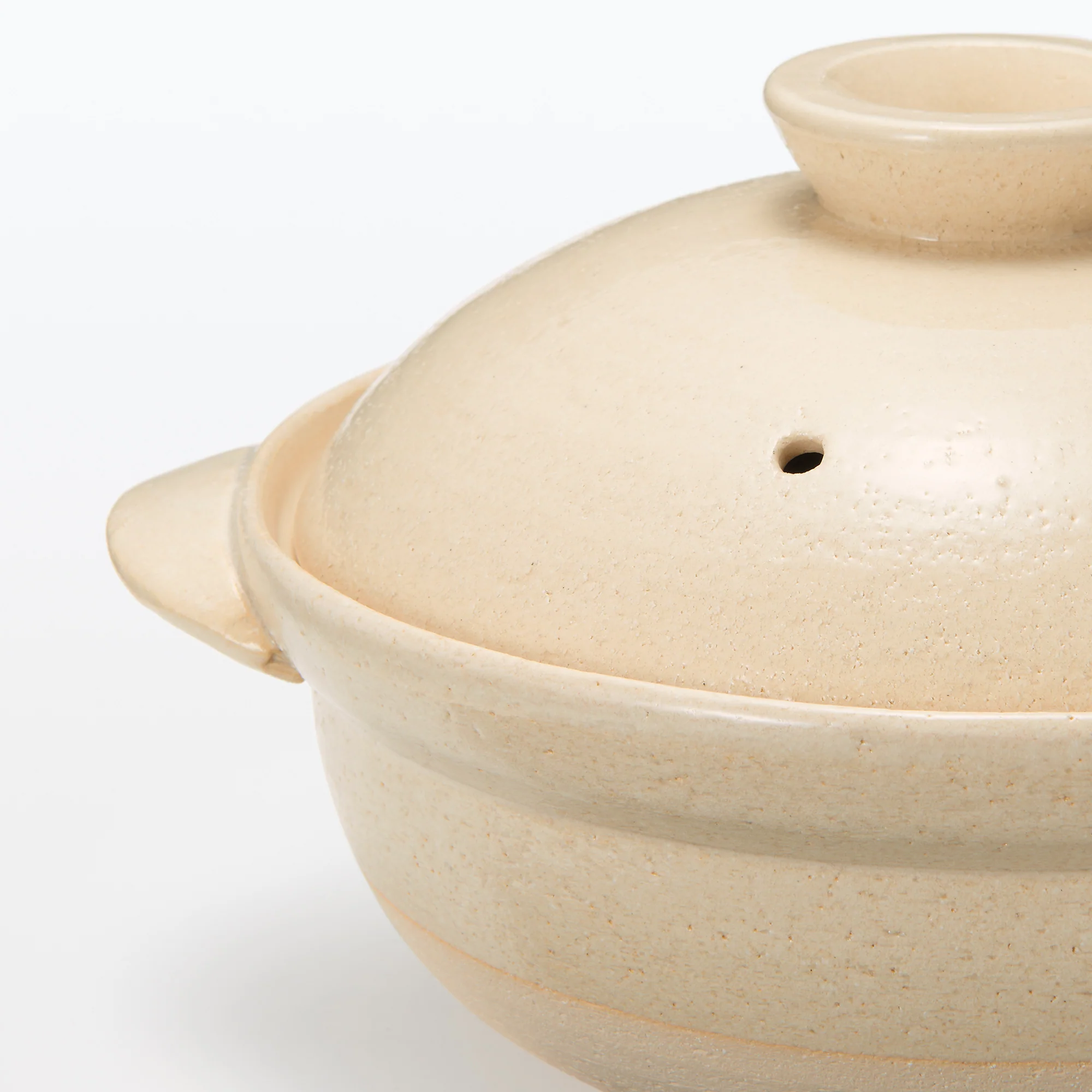 Banko Ware Ceramic Medium Pot - Transparent Glaze 1.6 Qt - Image 7