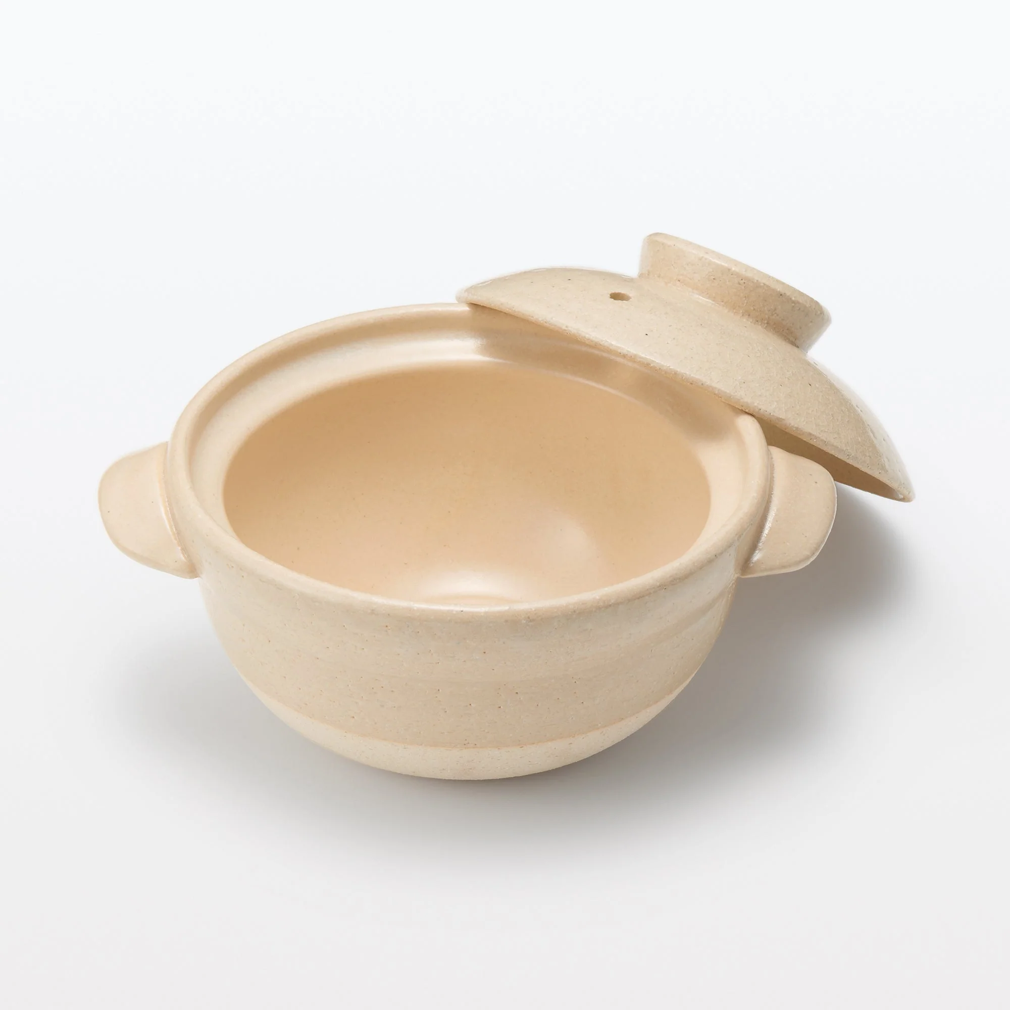 Banko Ware Ceramic Small Pot - Transparent Glaze 0.8 Qt - Image 2