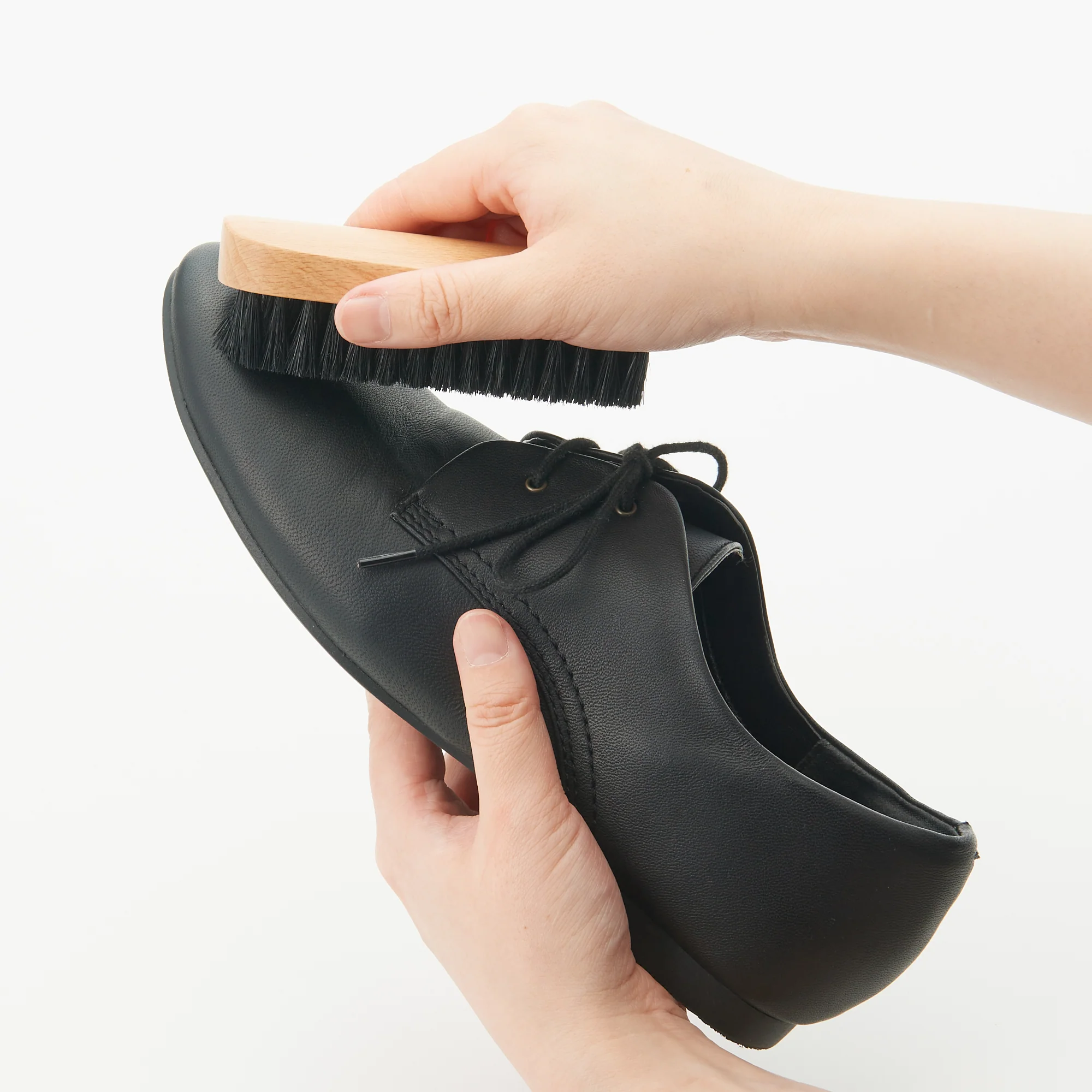 Beech Polishing Brush for Shoes