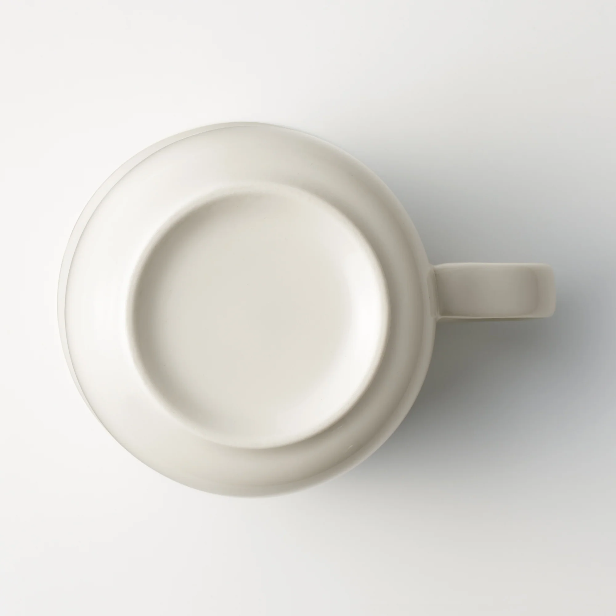 Beige Porcelain Cup - Image 4