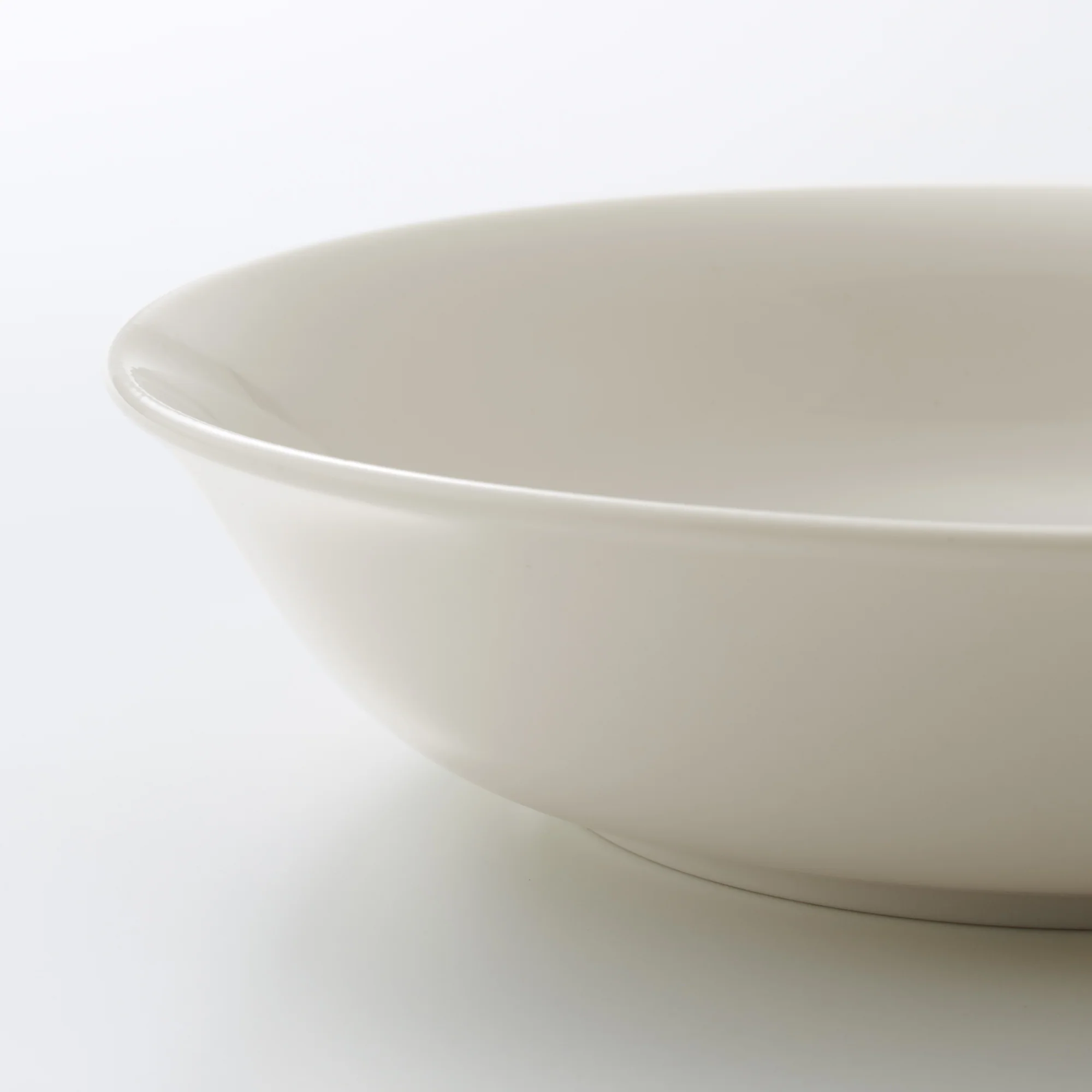 Beige Porcelain Deep Dish - Image 12