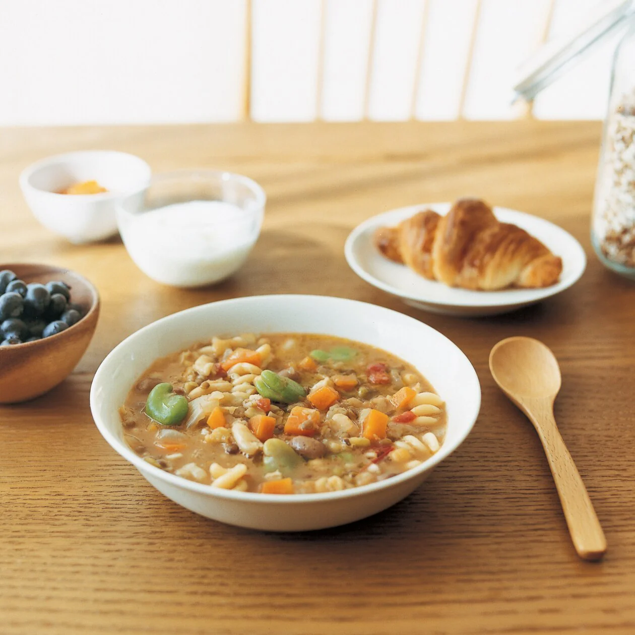 Beige Porcelain Deep Dish - Image 6