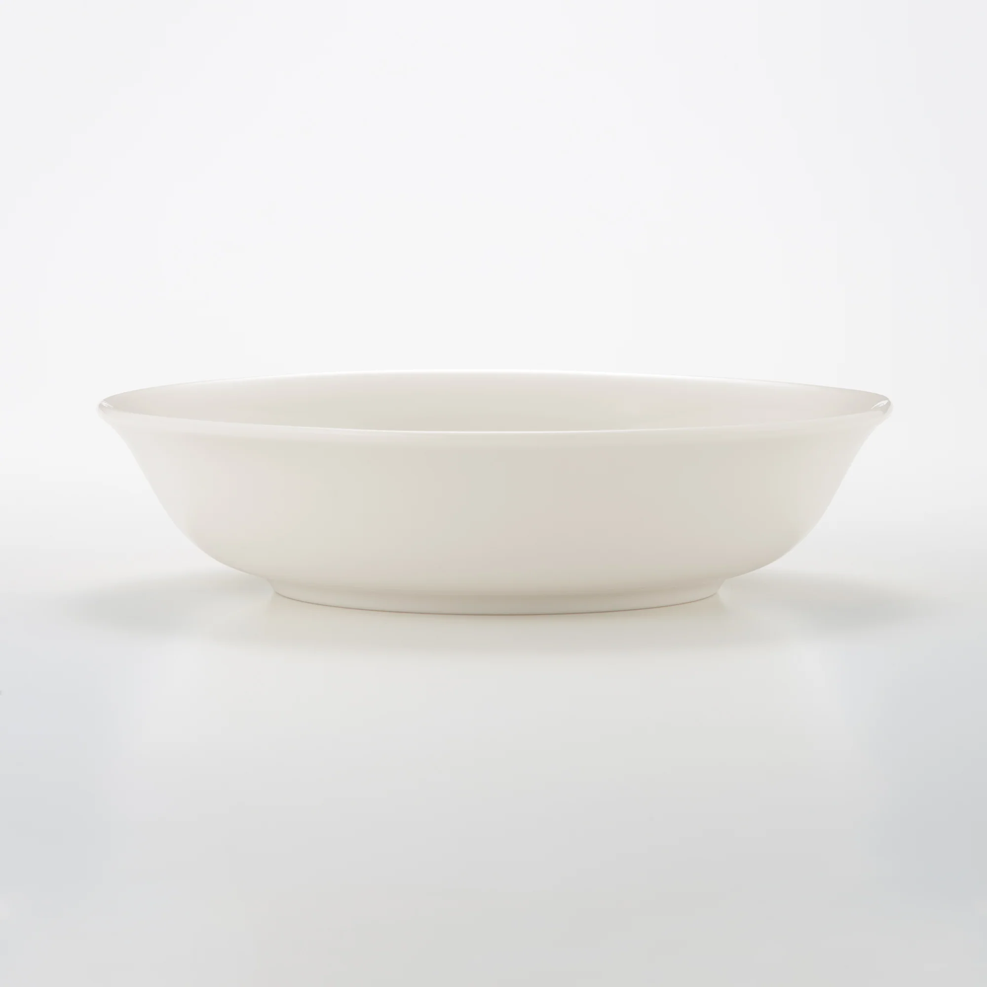 Beige Porcelain Deep Dish - Image 9