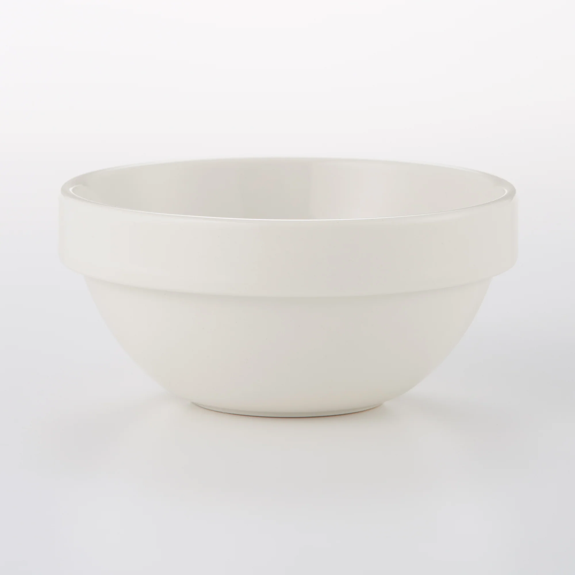Beige Porcelain Stacking Dip Bowl - Image 2