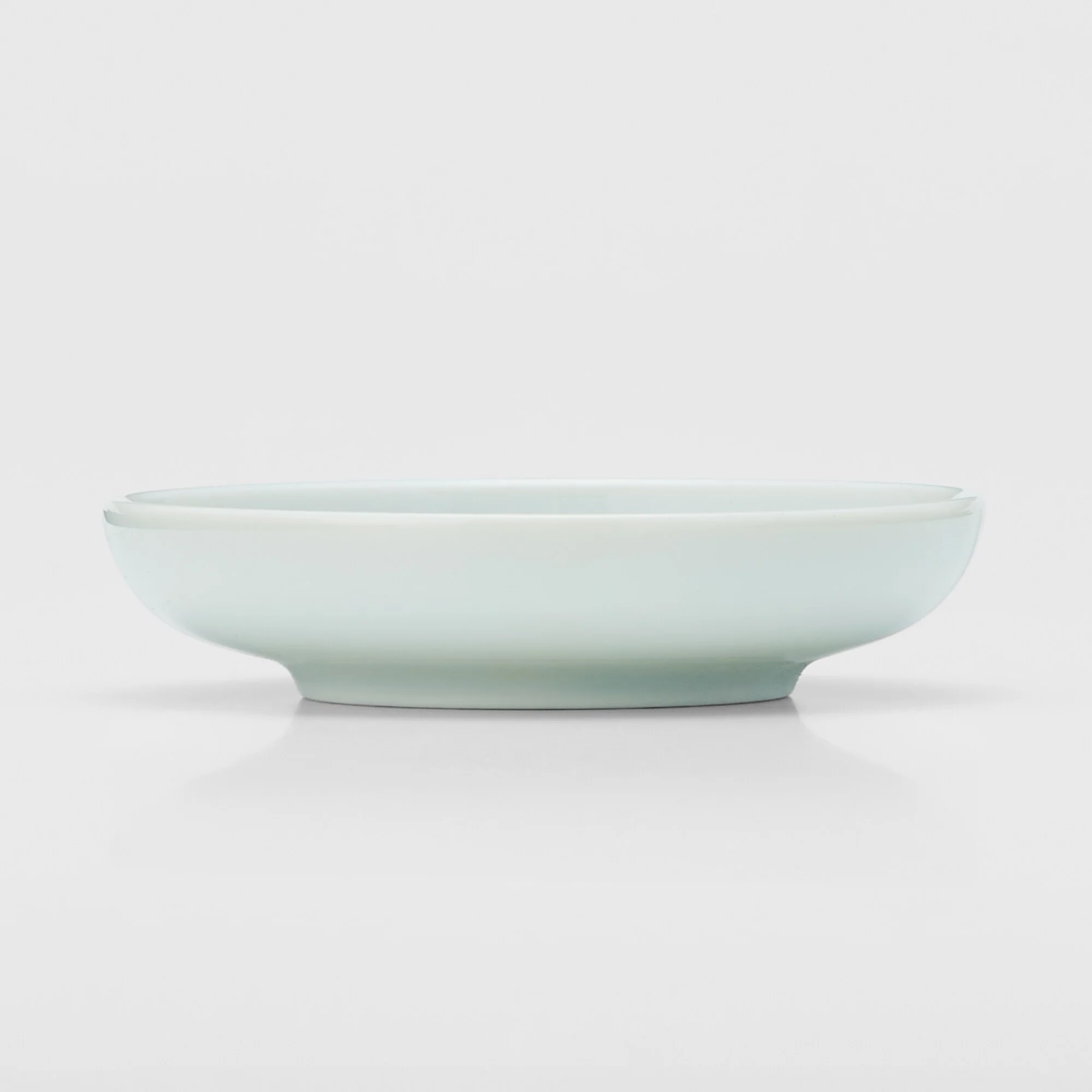 Blue White Porcelain Round Dish 3.7 x 0.8" - Image 3