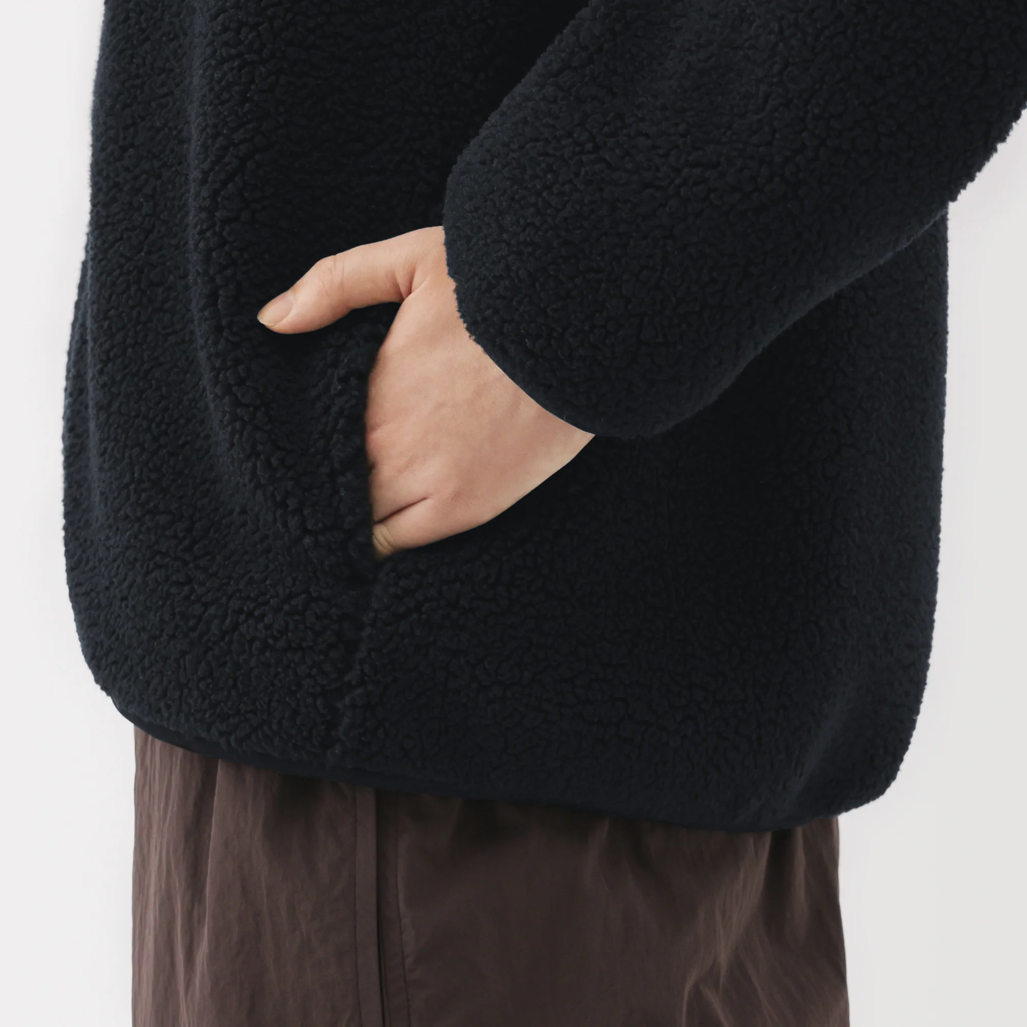 Boa Fleece Collar Jacket - Image 26
