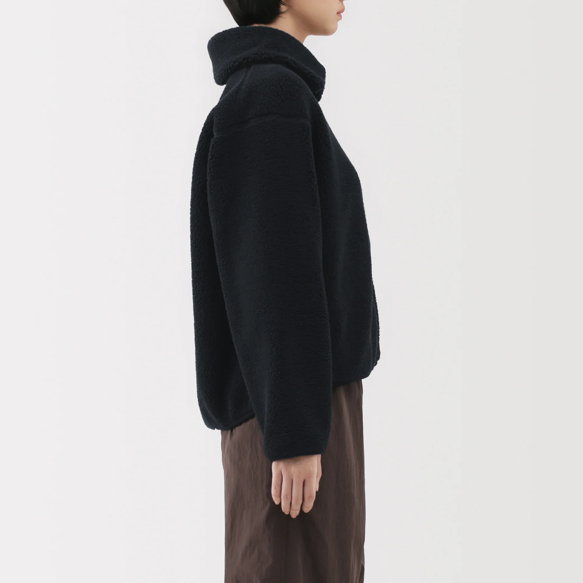 Boa Fleece Collar Jacket - Image 5