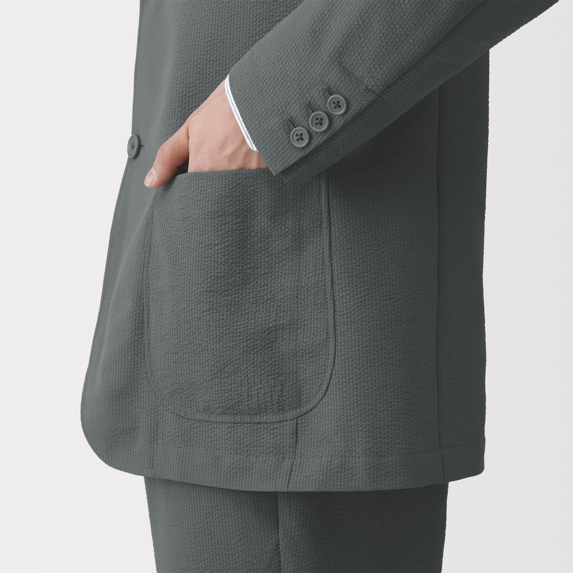 Breathable Seersucker Jacket - Image 17