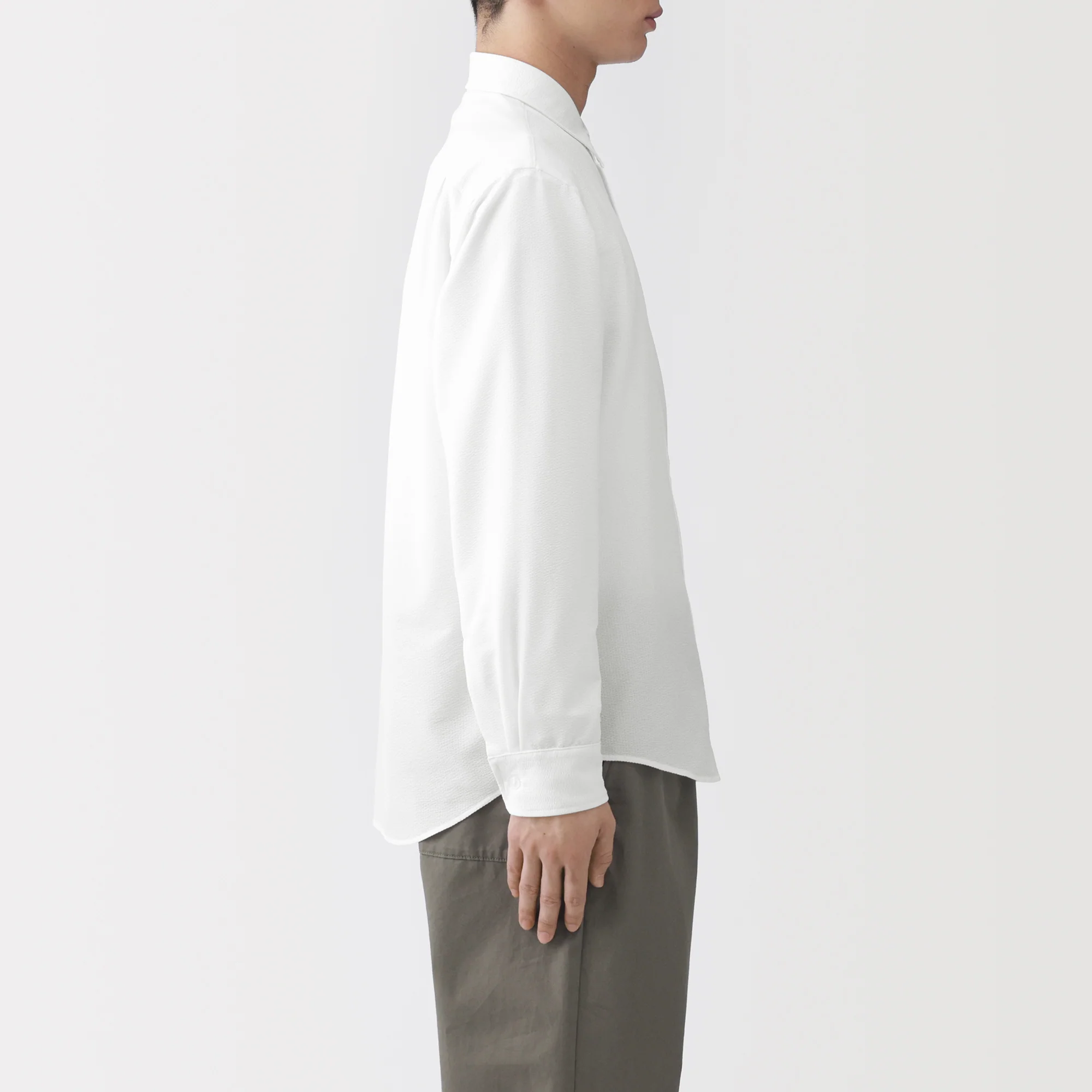 Breathable Seersucker Shirt - Image 5
