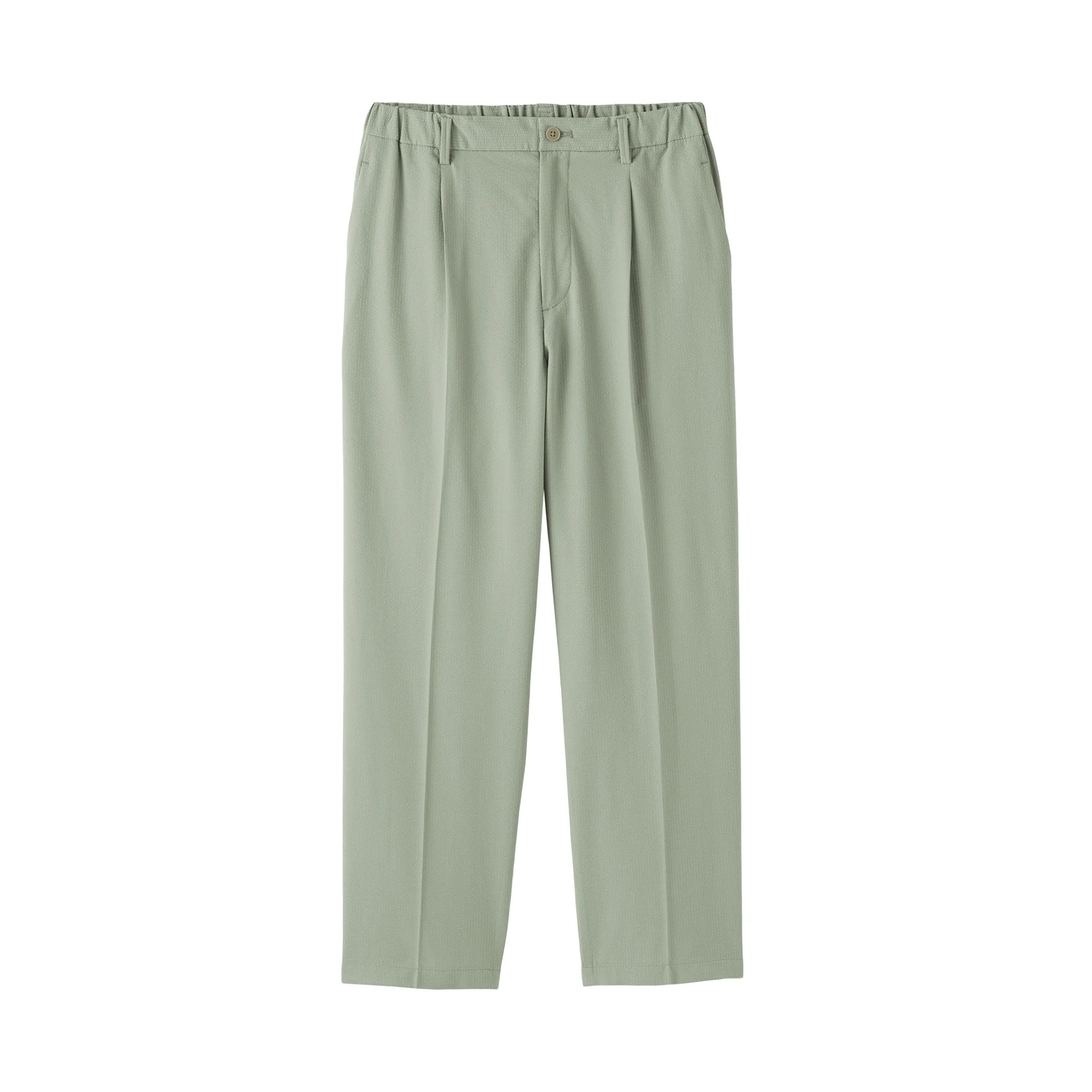 Breathable Seersucker Tapered Pants - Image 2