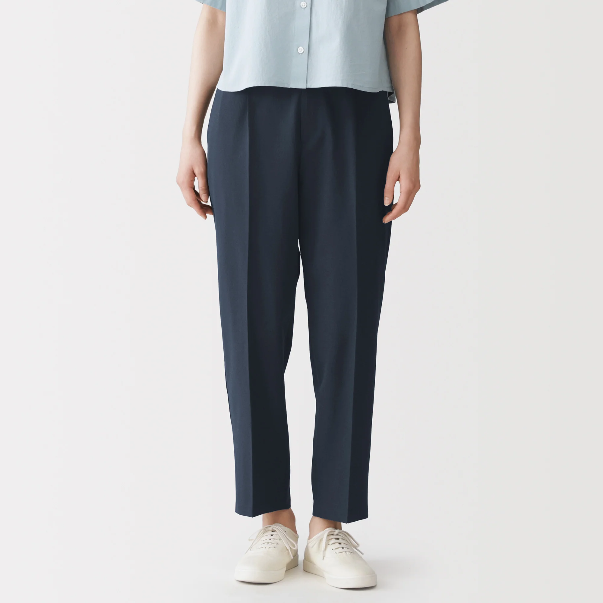 Breathable Seersucker Tapered Pants - Image 30