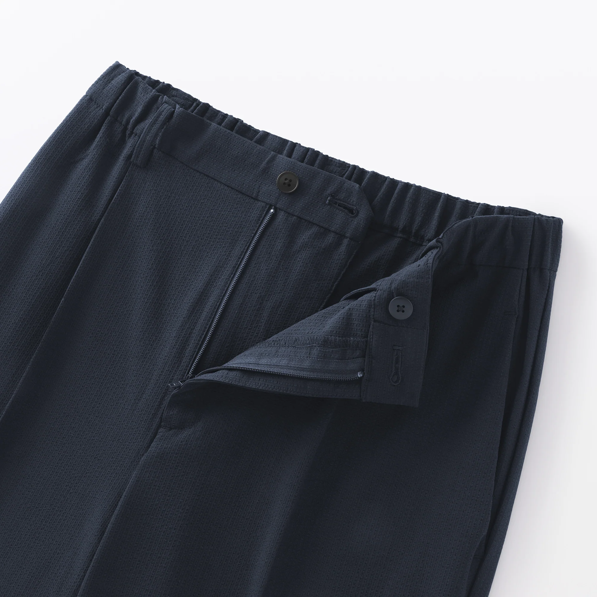Breathable Seersucker Tapered Pants - Image 36