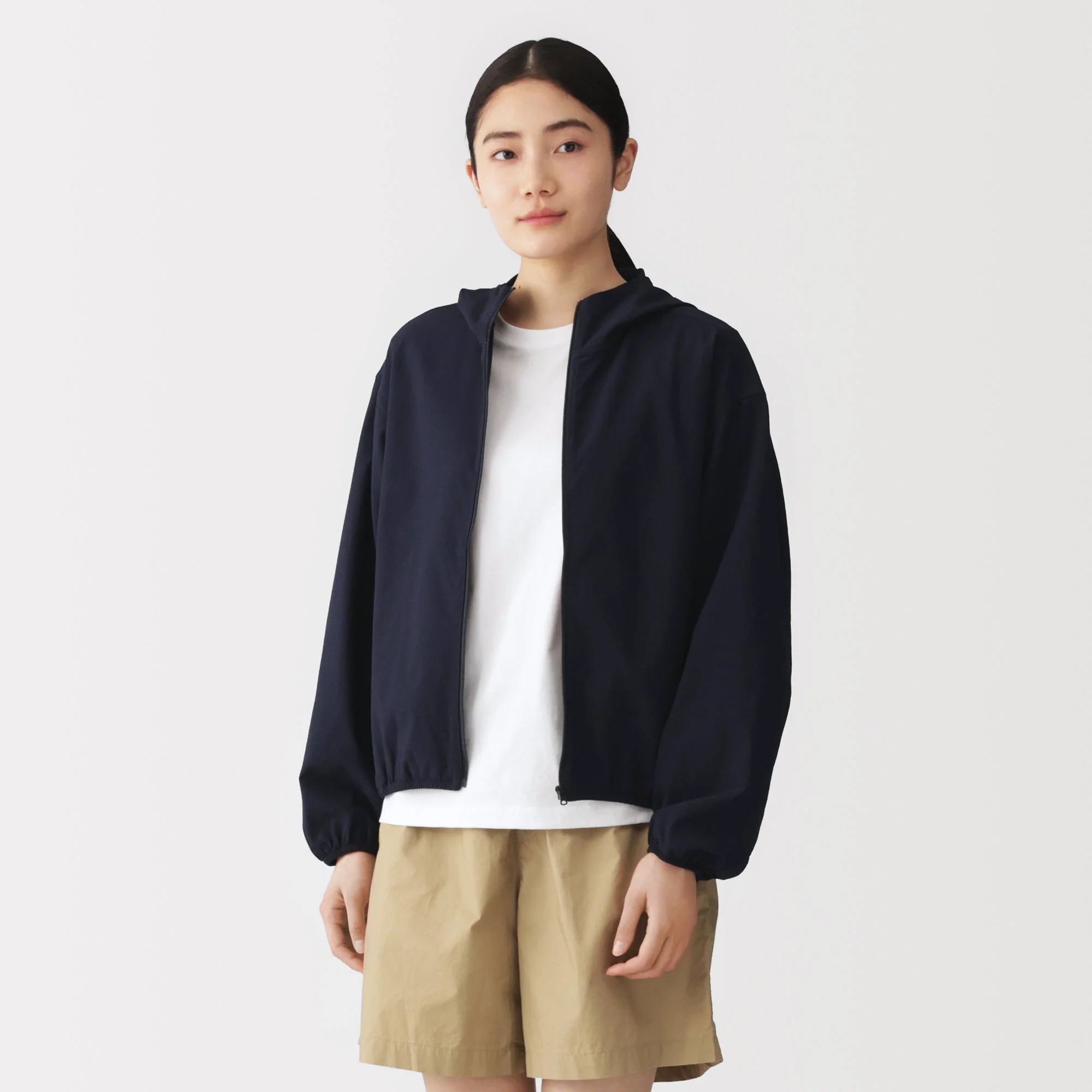 Breathable Seersucker Zip Hoodie - Image 21