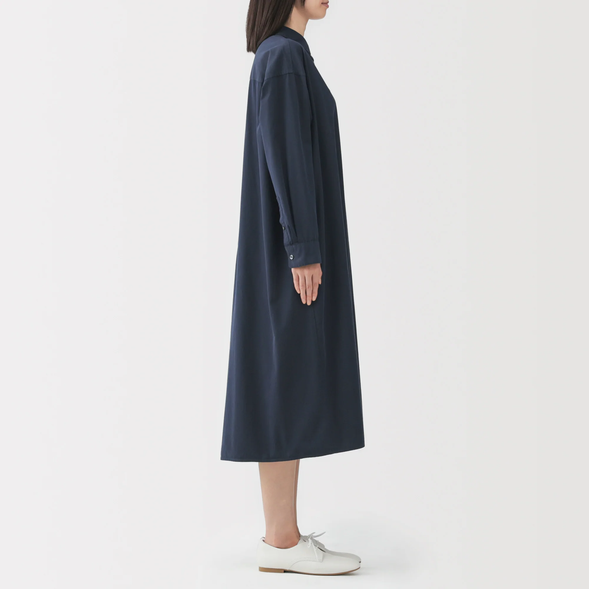 Broadcloth Shirt Dress - Image 5