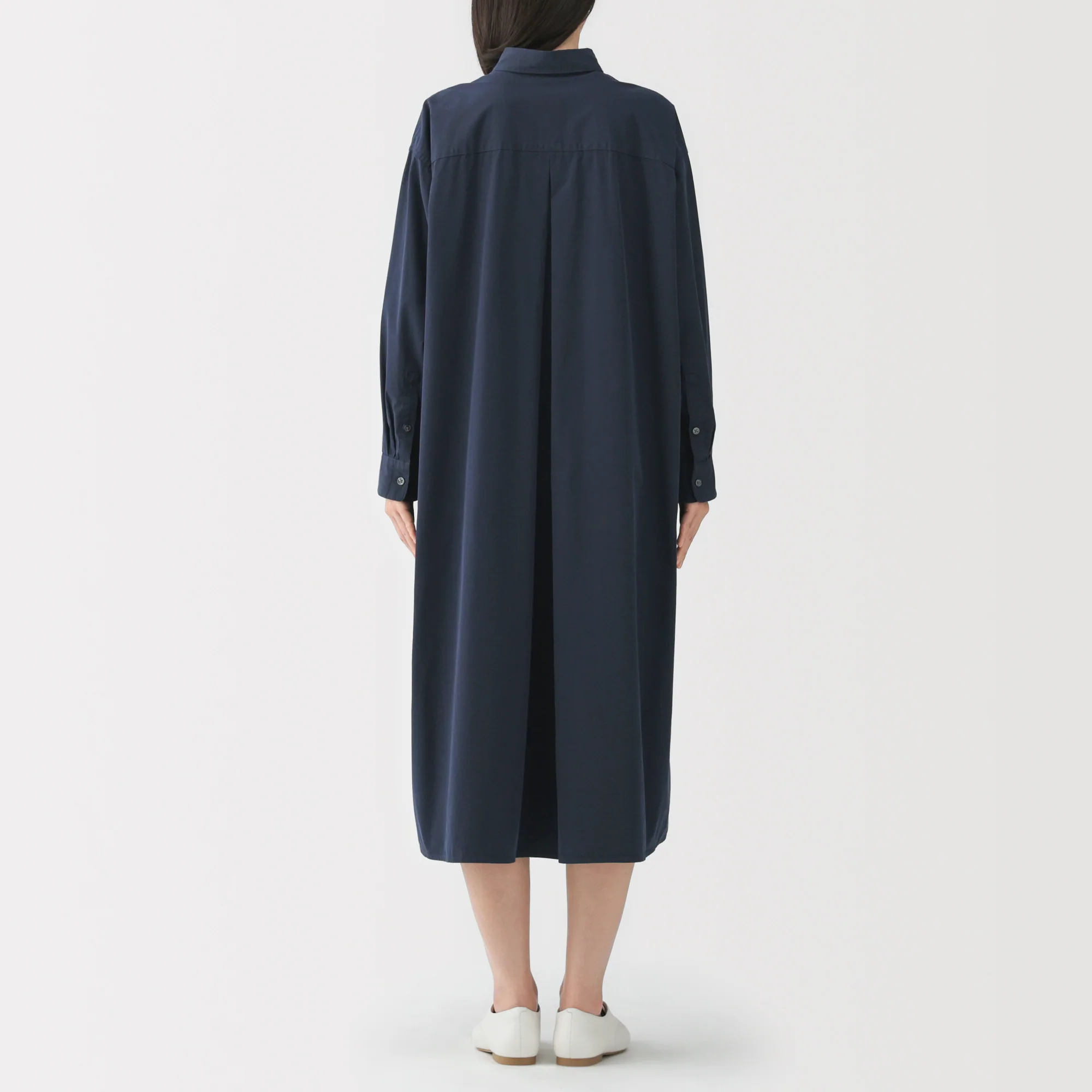 Broadcloth Shirt Dress - Image 6