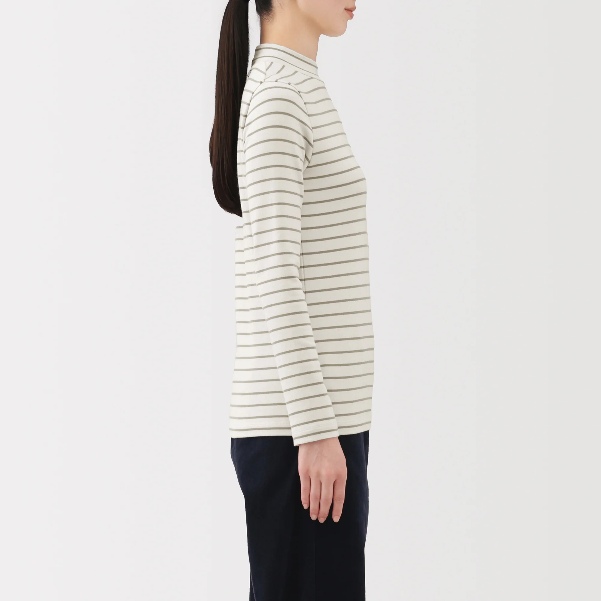 Brushed Mockneck T-Shirt - Image 12