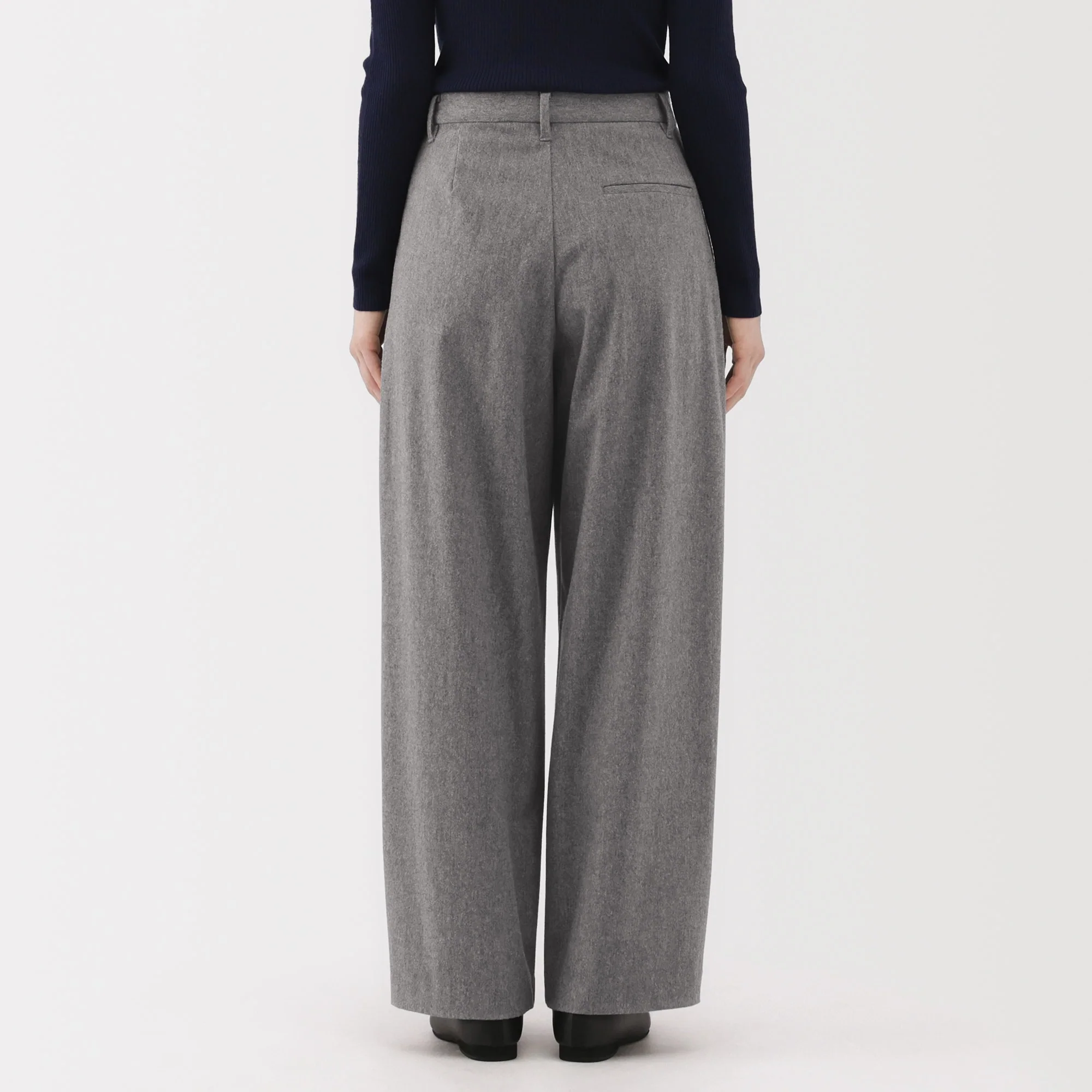 Brushed Wide Pants - Image 16
