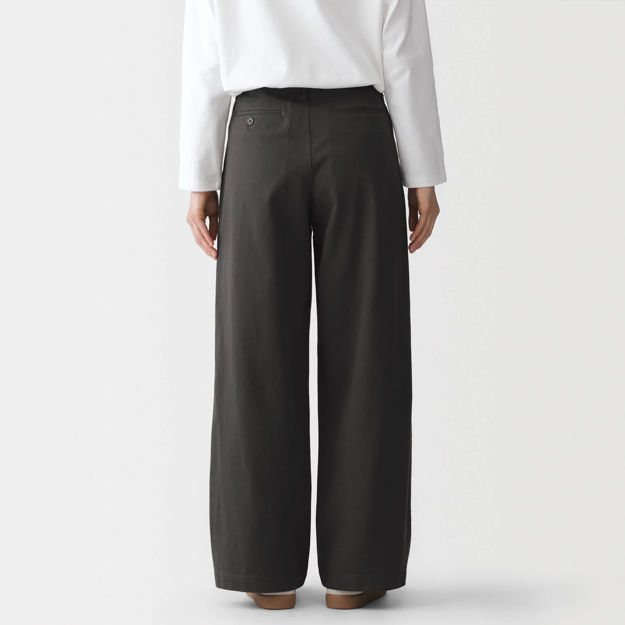 Chino Darted Wide Pants - Image 15