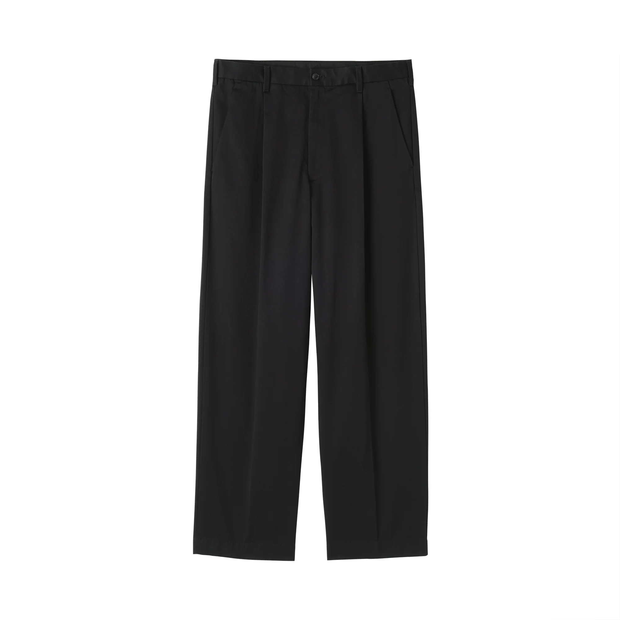 Chino Pleated Wide Pants - Image 11