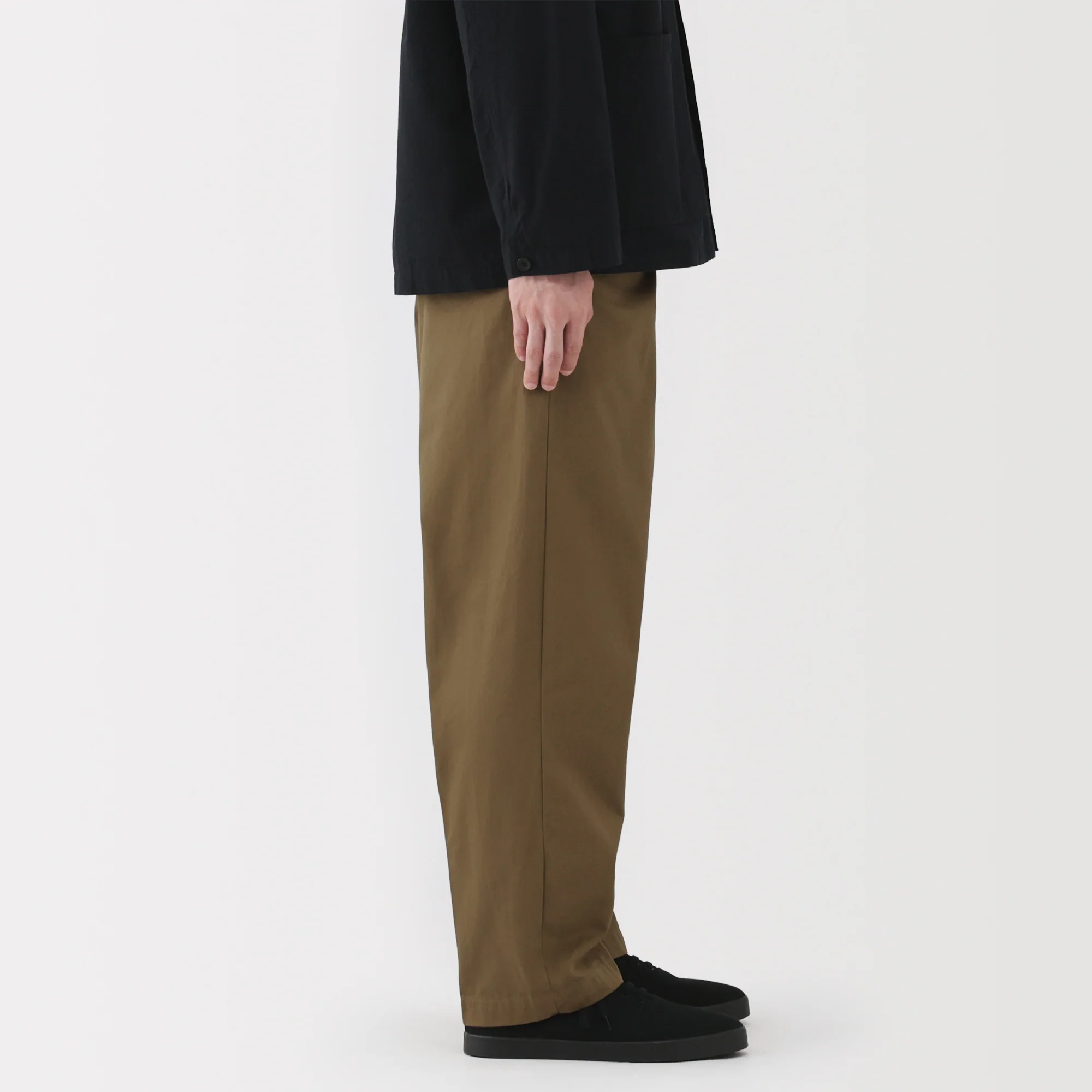 Chino Pleated Wide Pants - Image 14