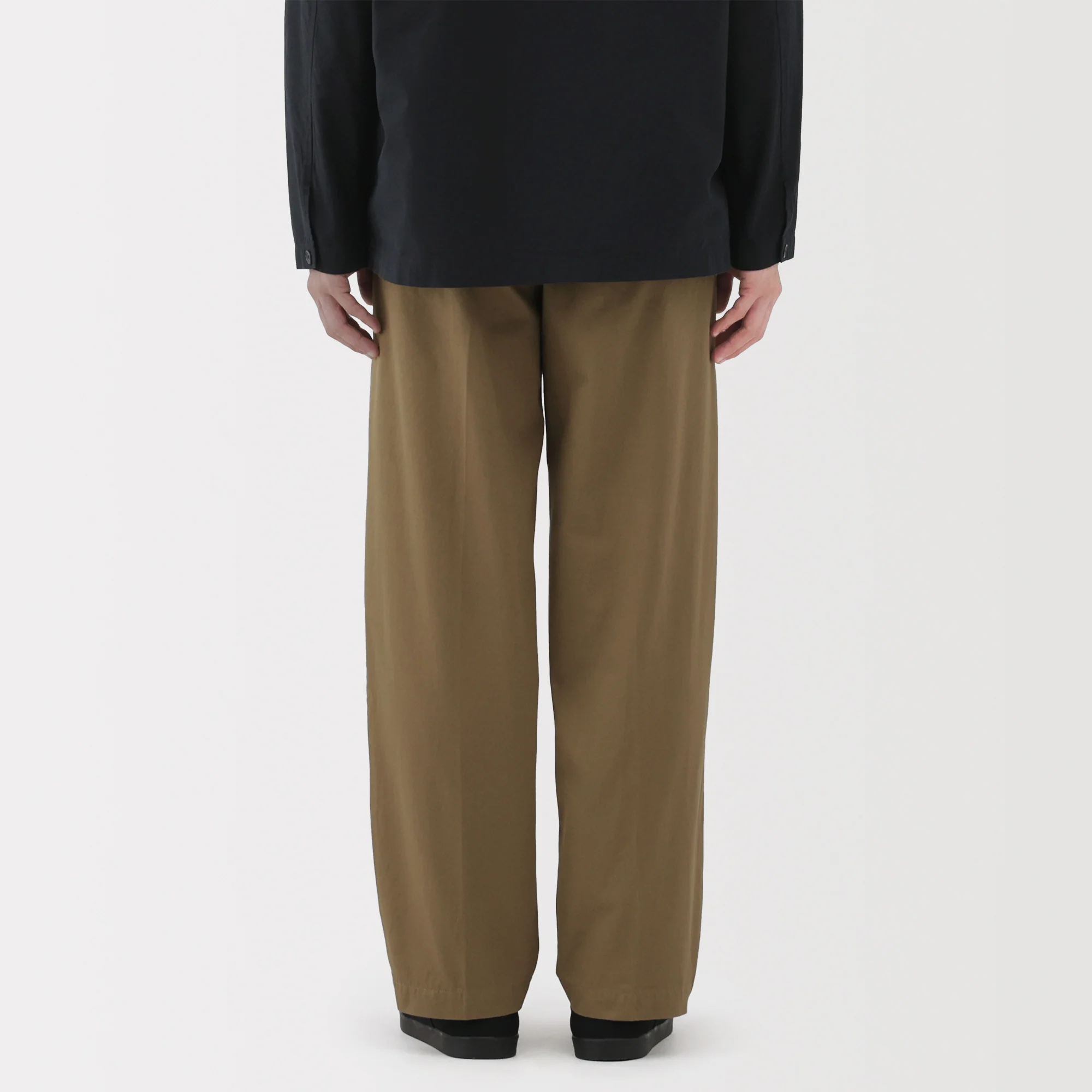 Chino Pleated Wide Pants - Image 15