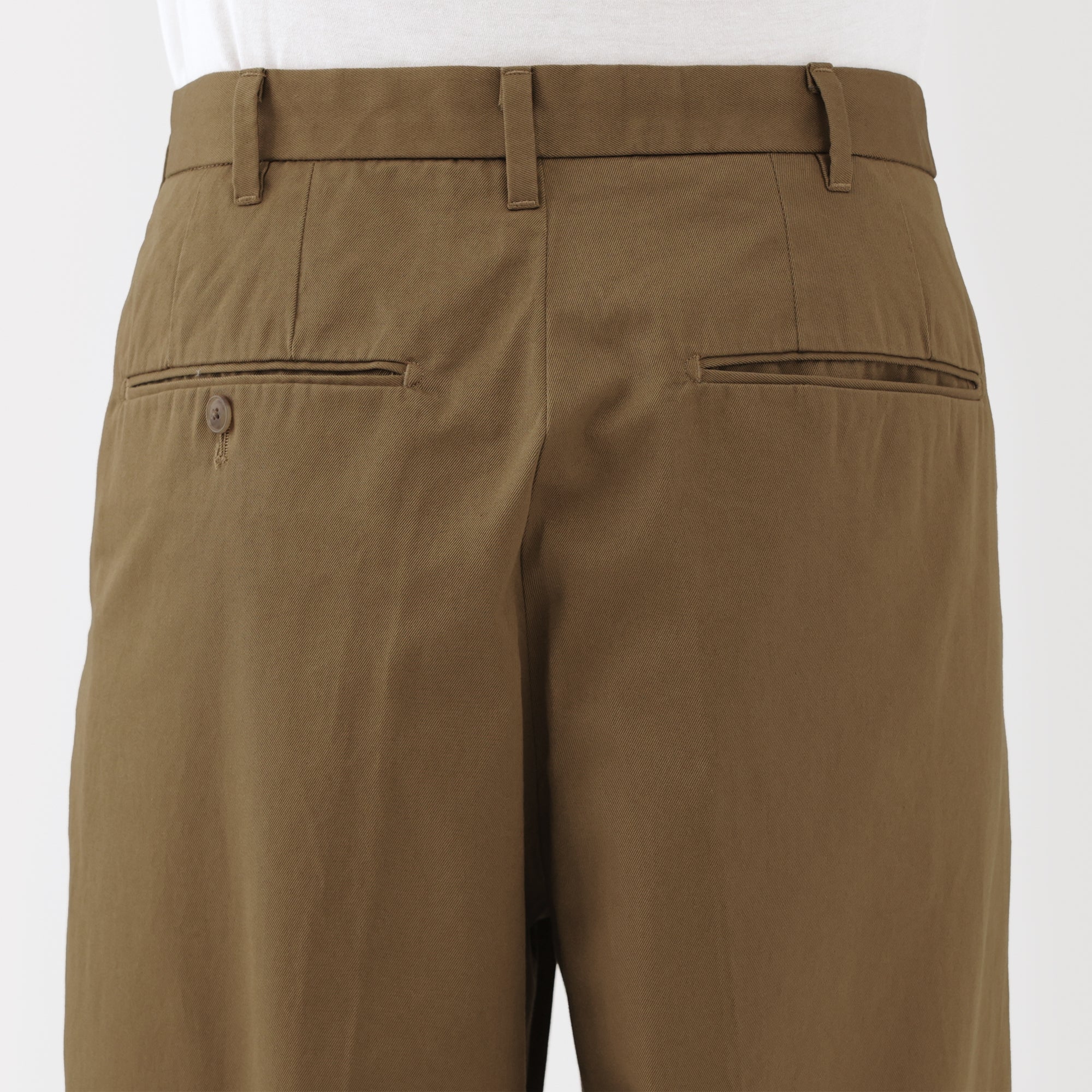 Chino Pleated Wide Pants - Image 8