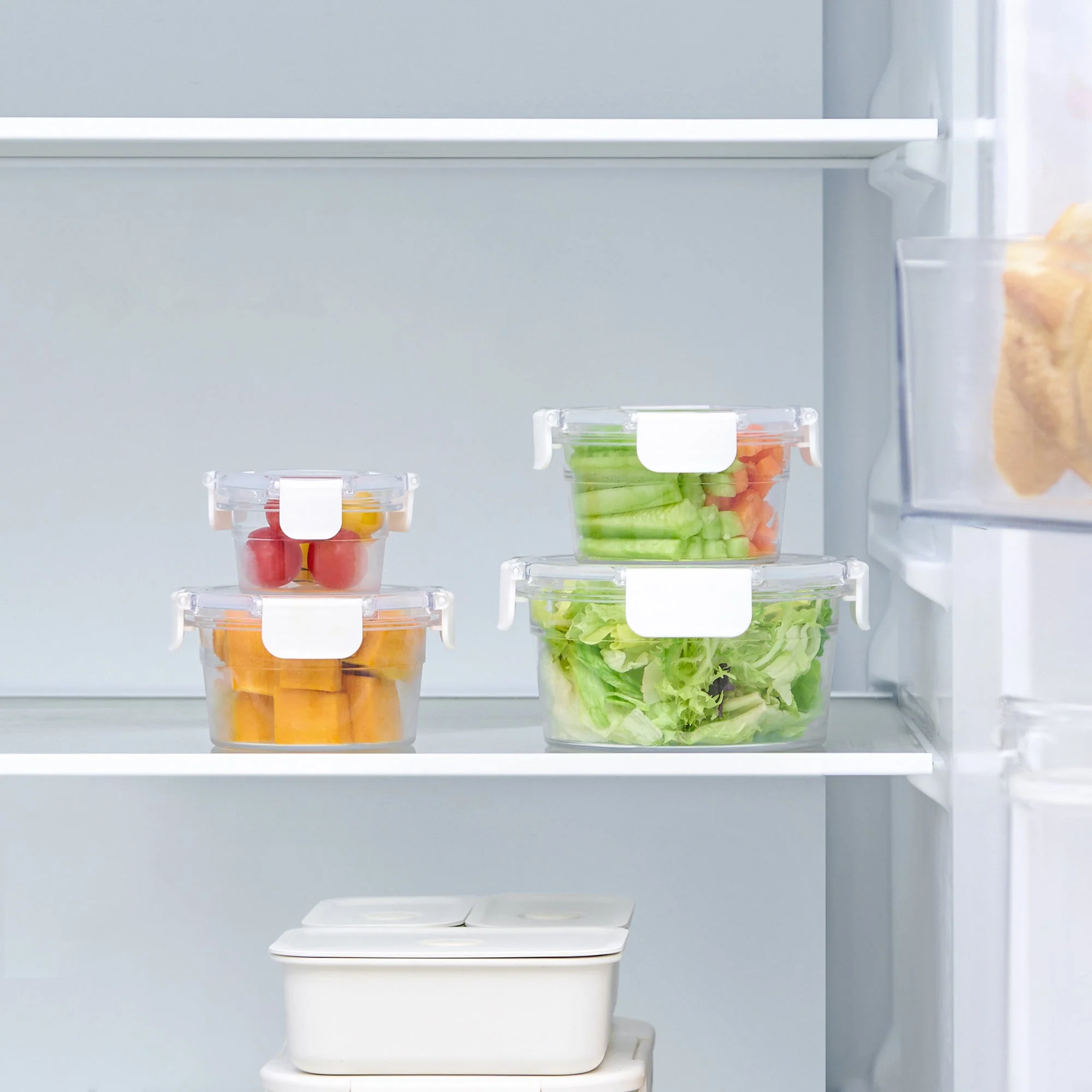 Clear Storage Container - Round (25.7 fl oz) - Image 7