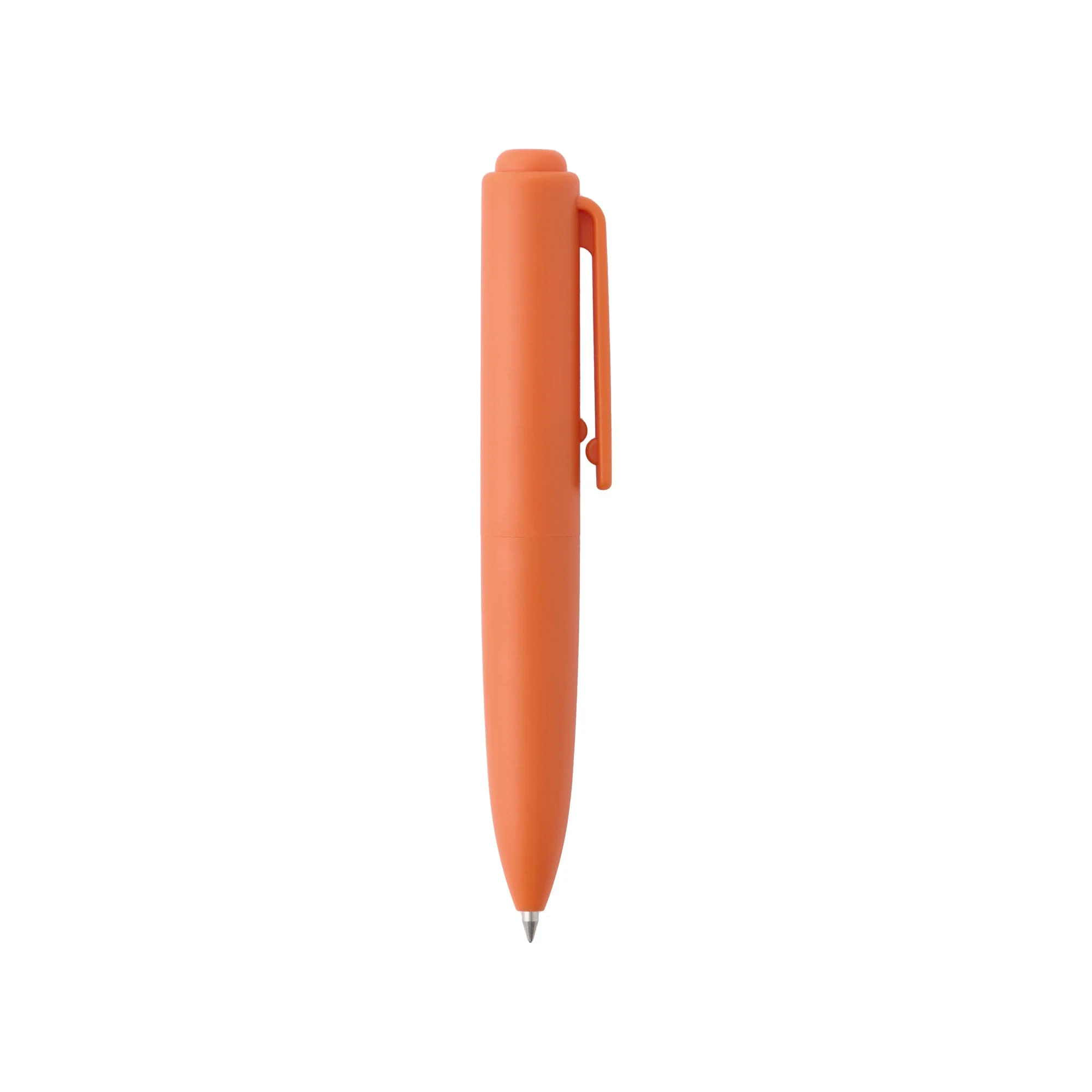 Compact Gel Ink Ballpoint Pen Knock Type 0.5 mm - Orange