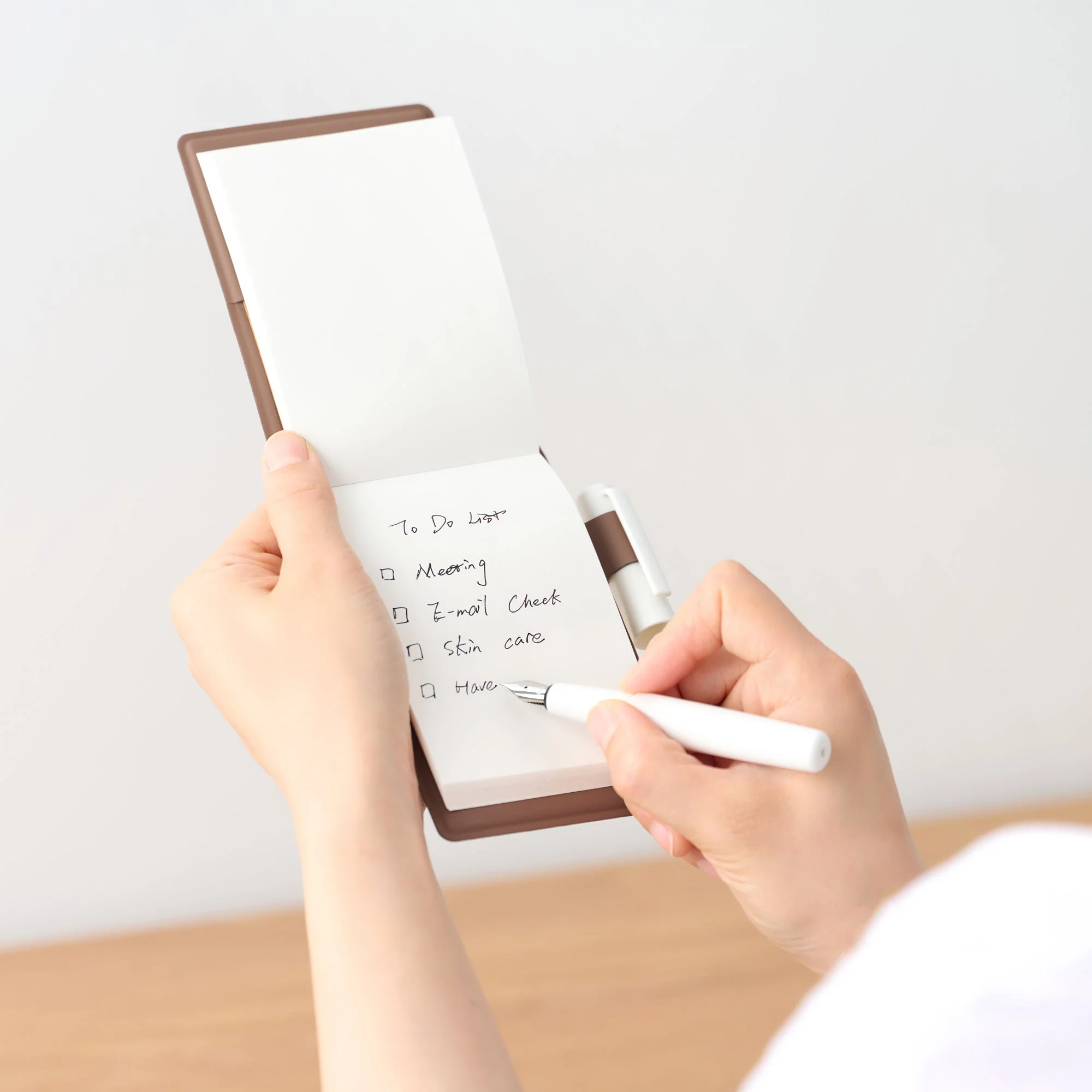 Compact Notebook A7 - Pink - Image 10