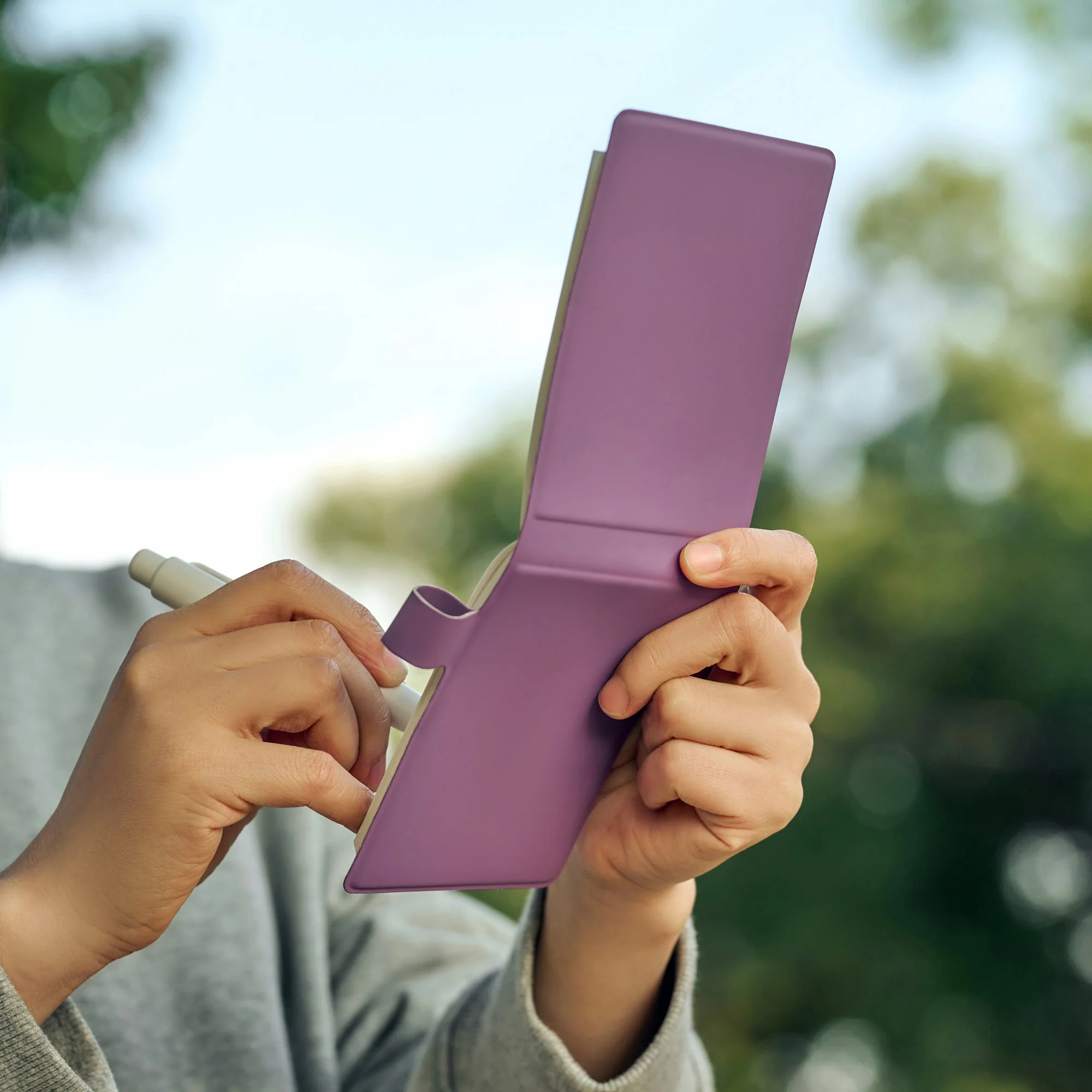 Compact Notebook A7 - Purple - Image 10