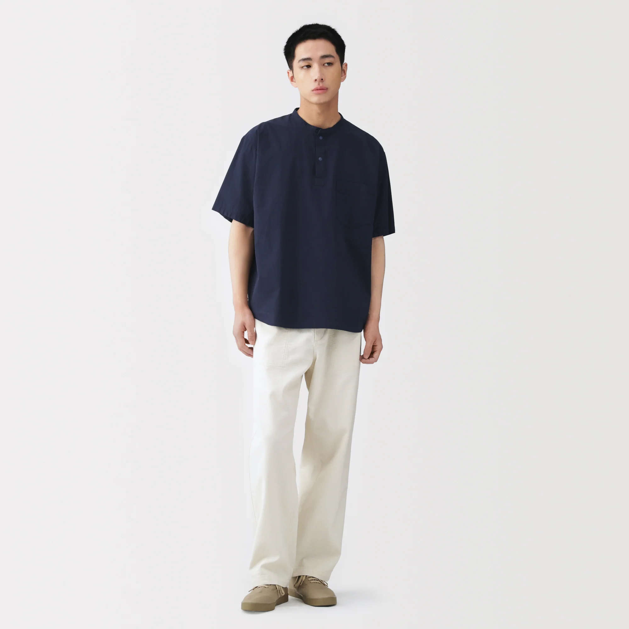 Cool Touch Henley T-Shirt - Image 28